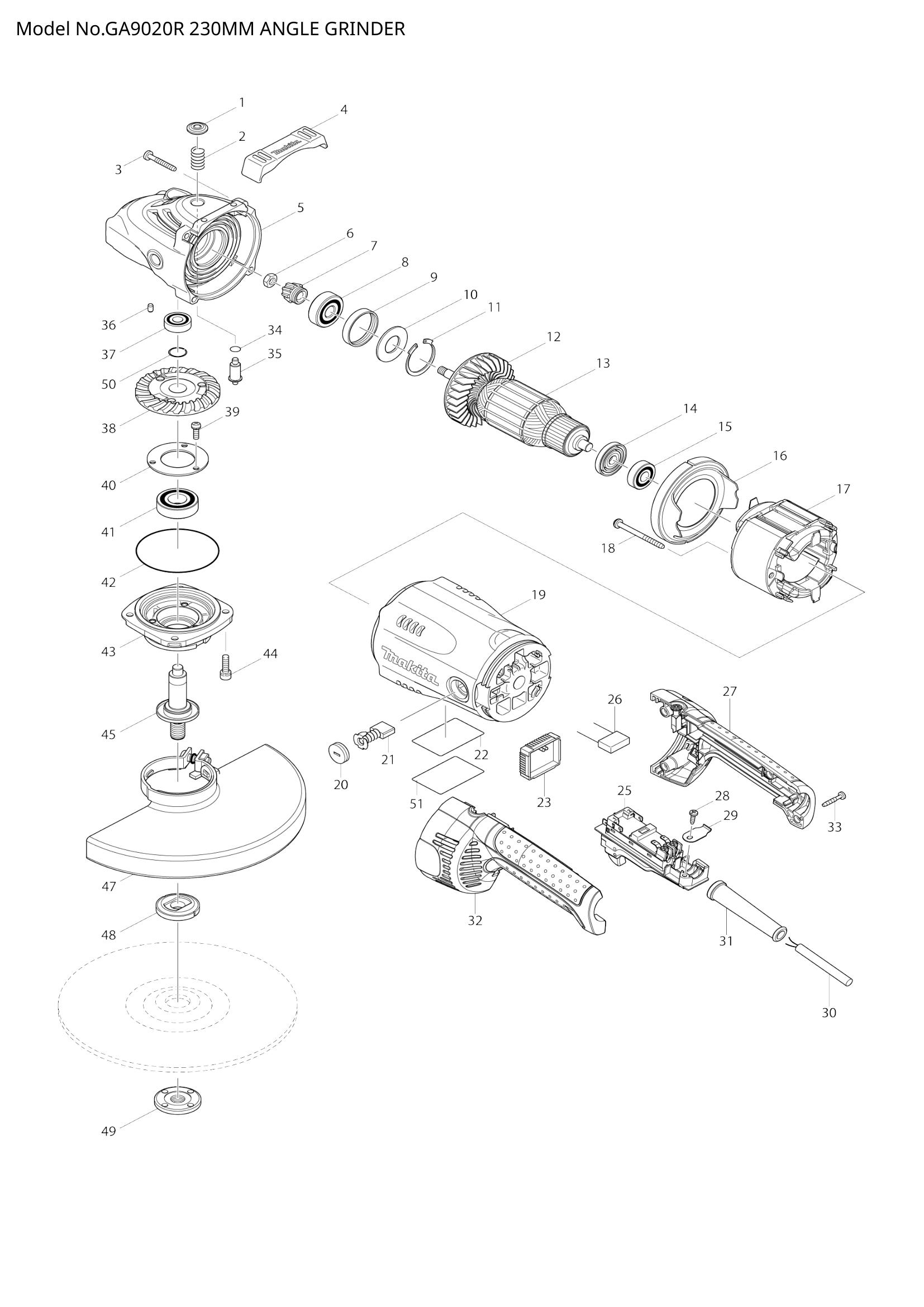 Diagram for GA9020R