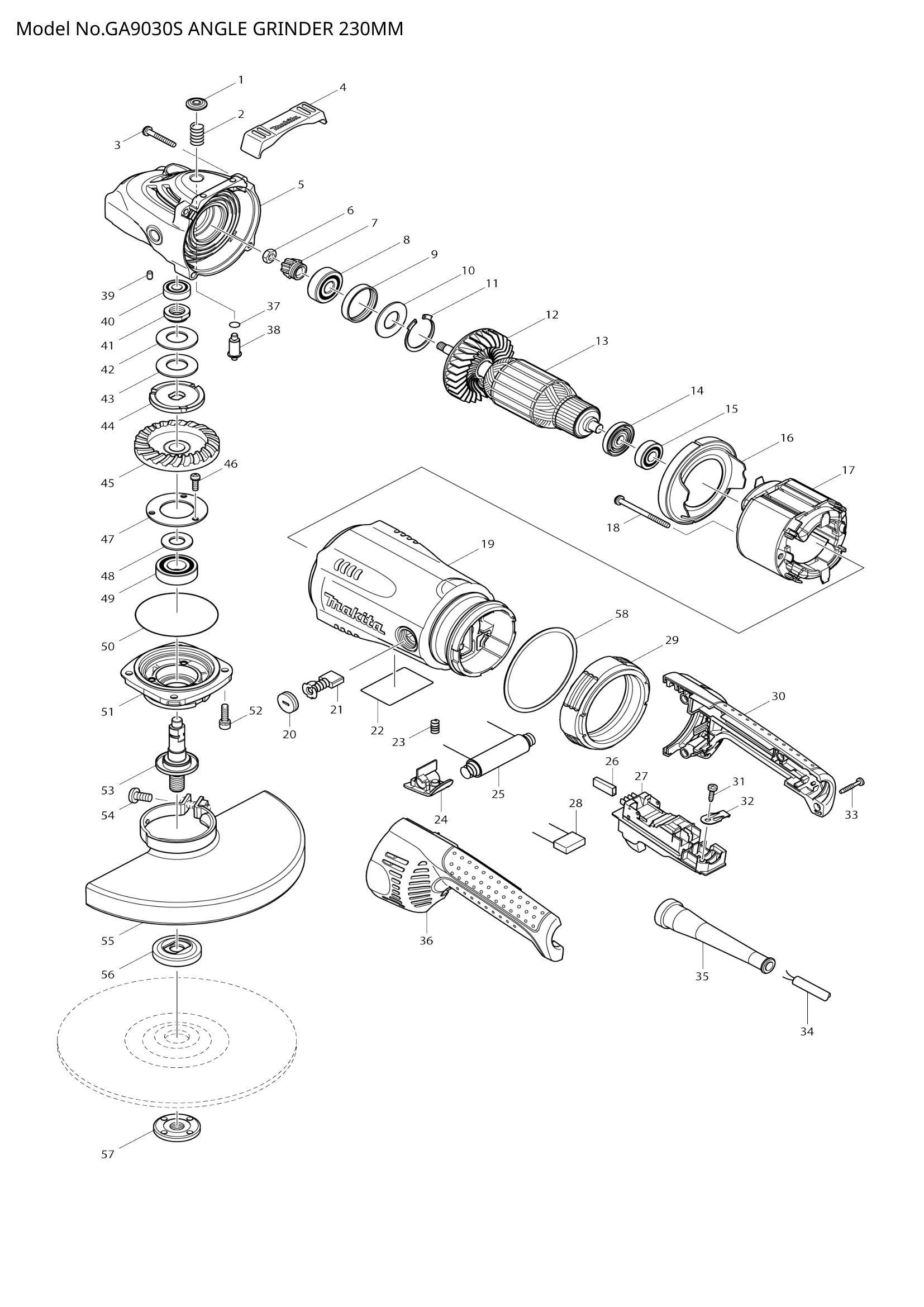 Diagram for GA9030S