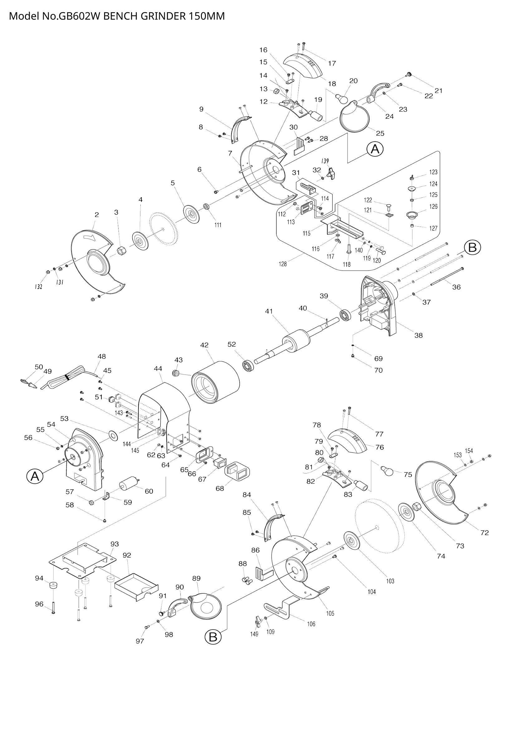 Diagram for GB602W