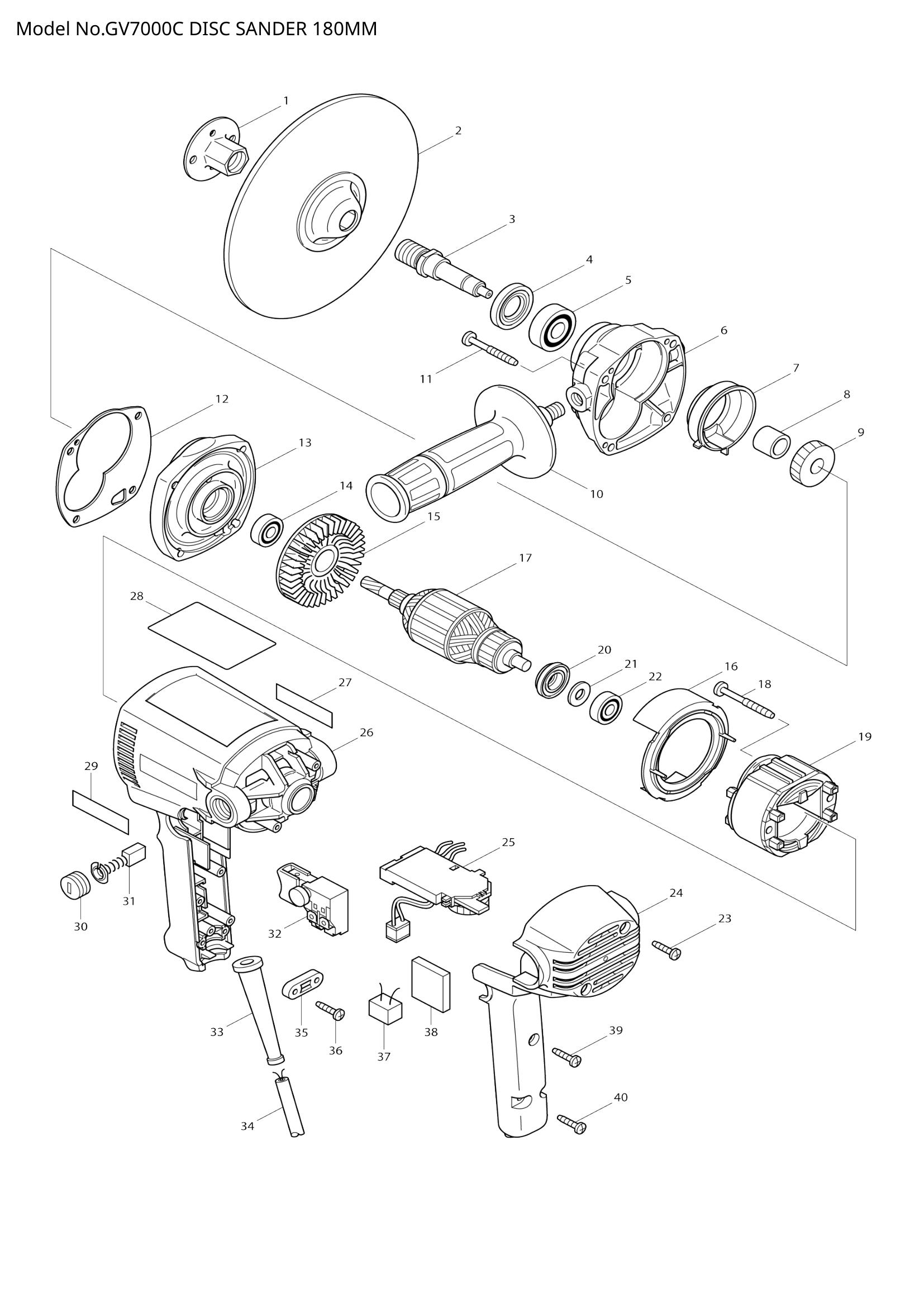 Diagram for GV7000C