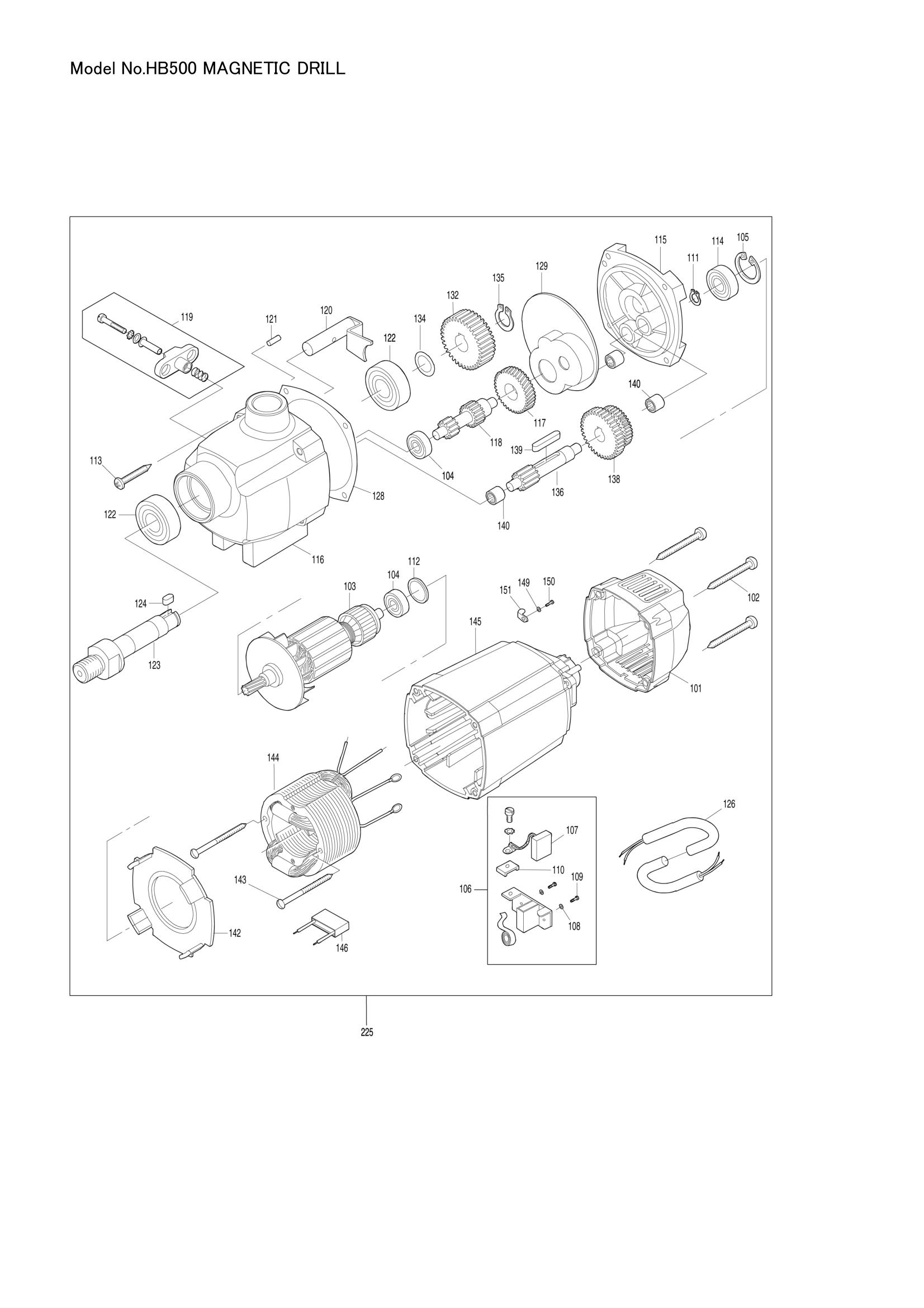 Diagram for HB500