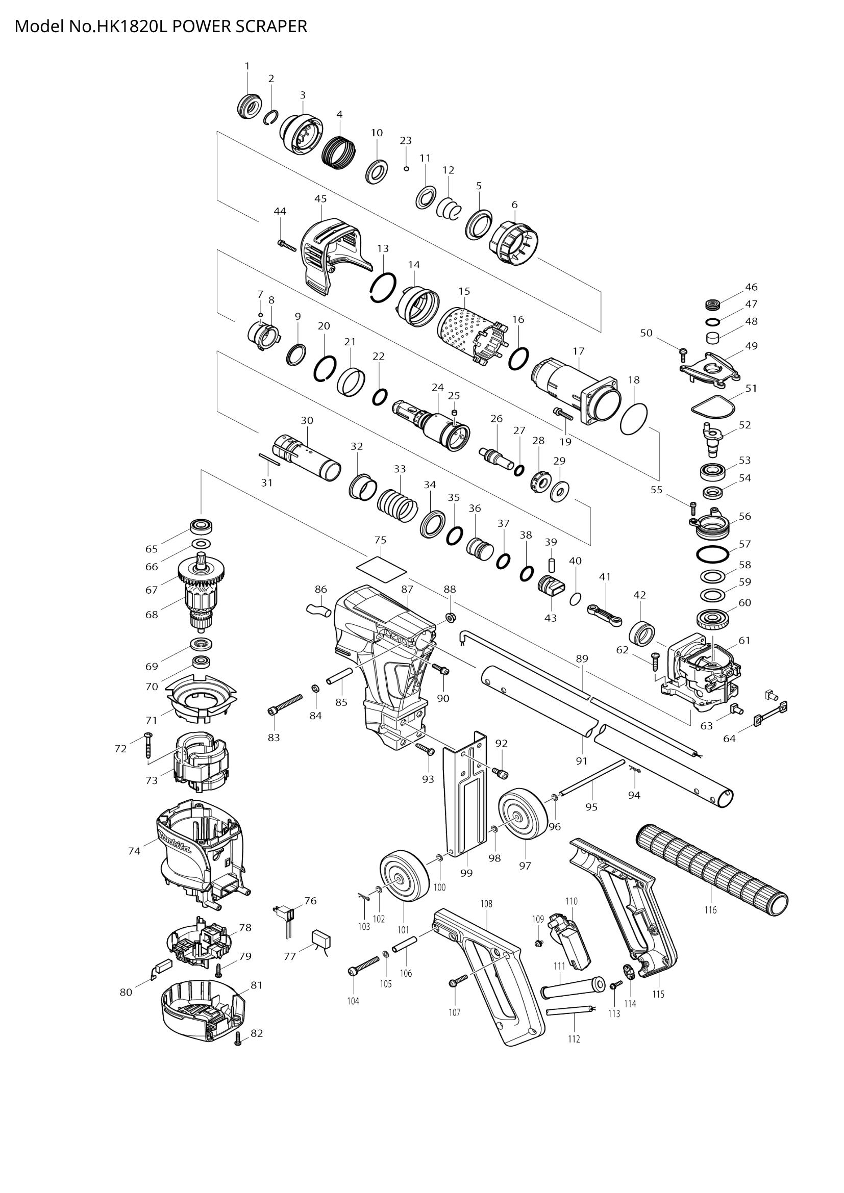 Diagram for HK1820L