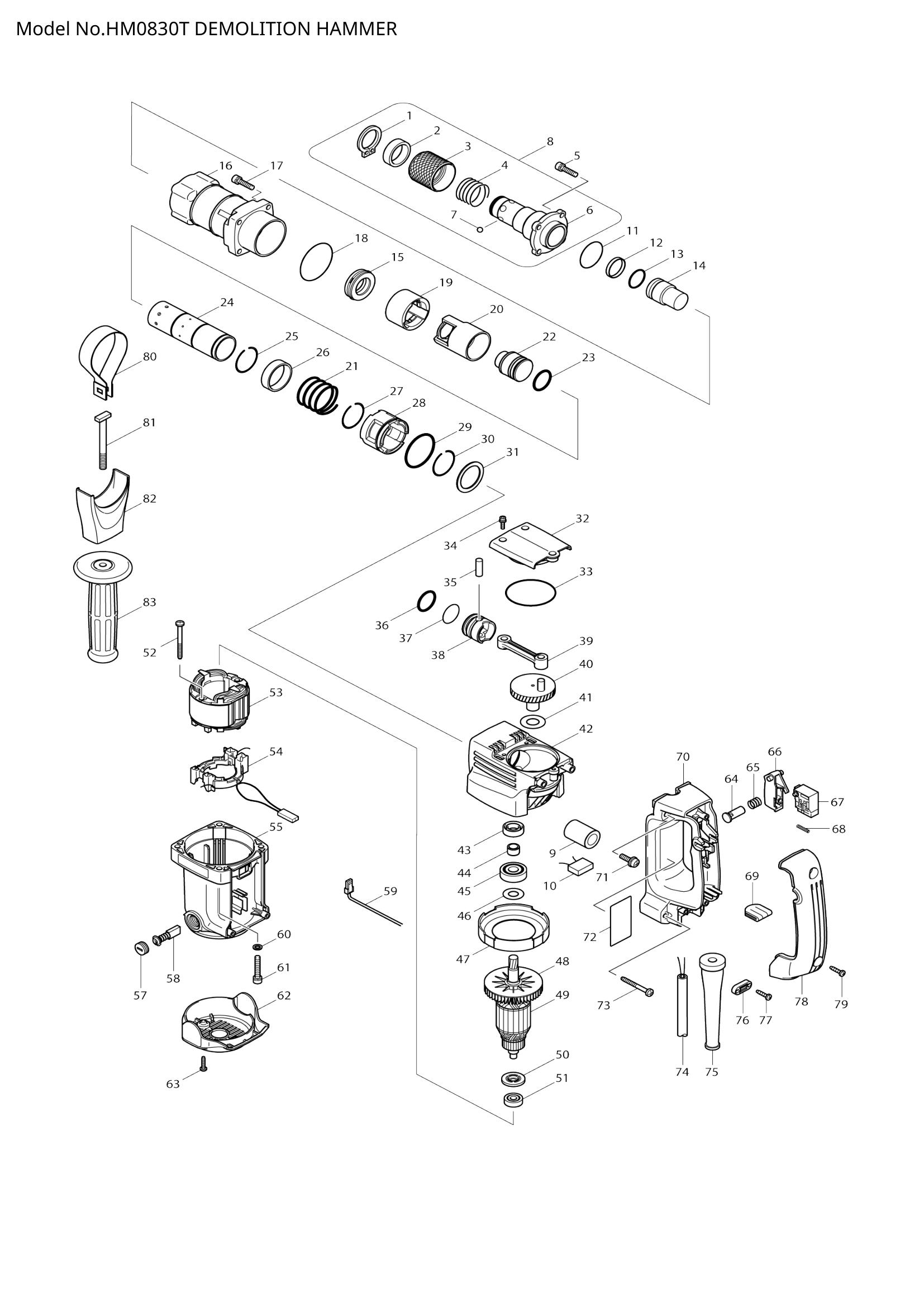 Diagram for HM0830T