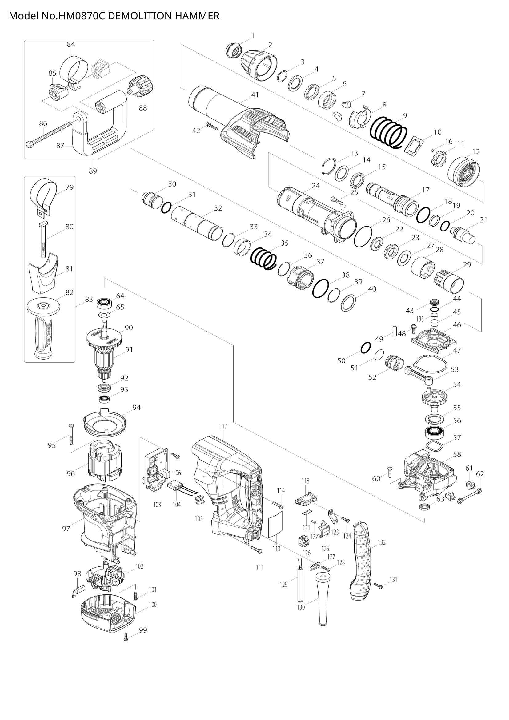 Diagram for HM0870C