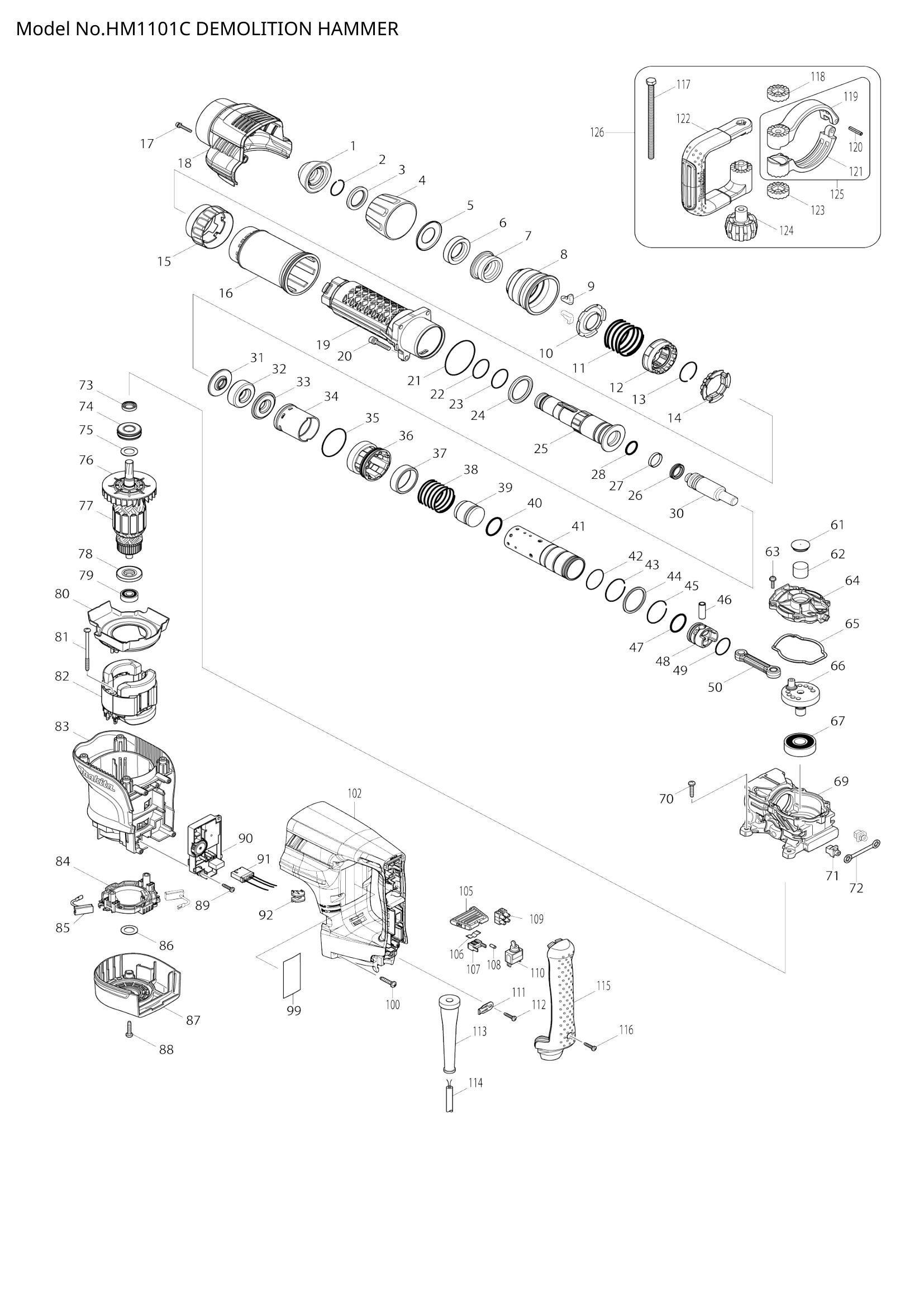 Diagram for HM1101C