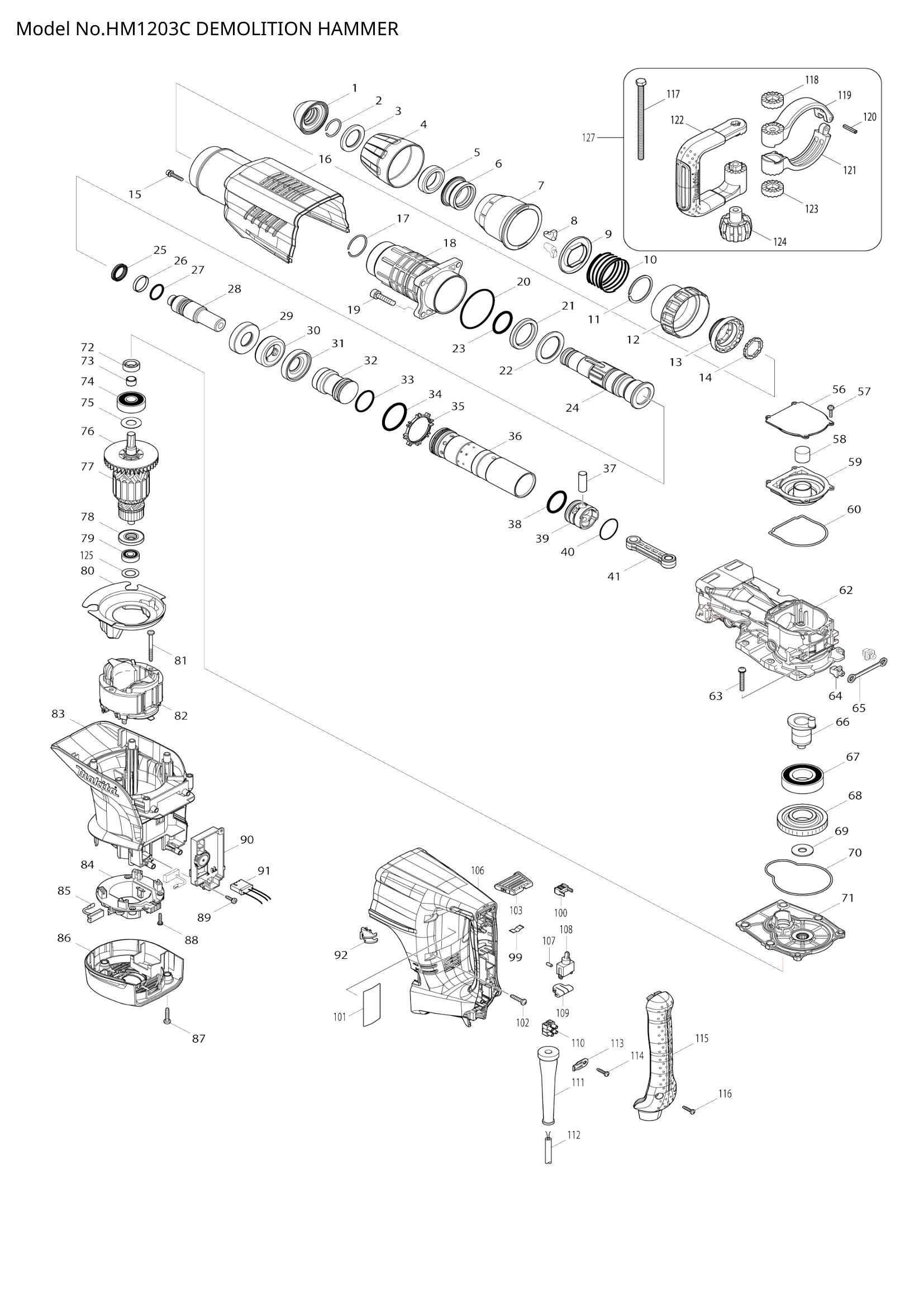 Diagram for HM1203C