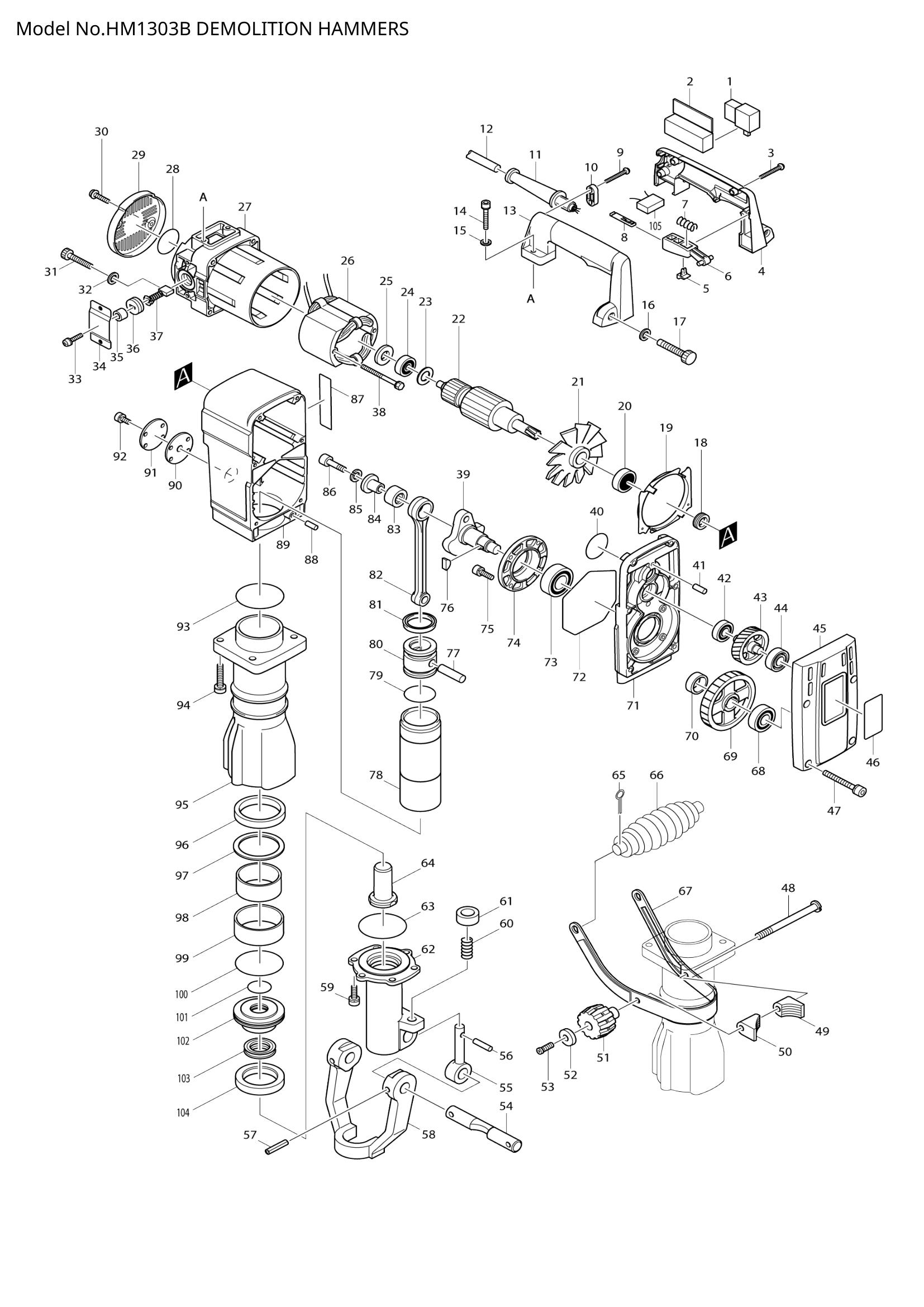 Diagram for HM1303B