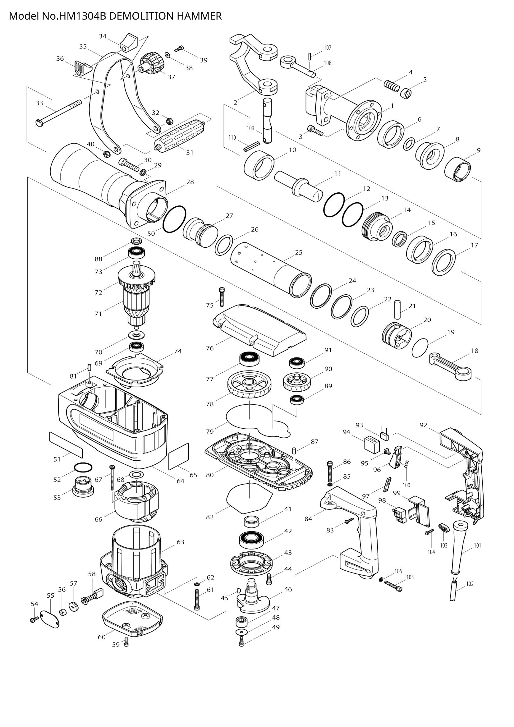 Diagram for HM1304B