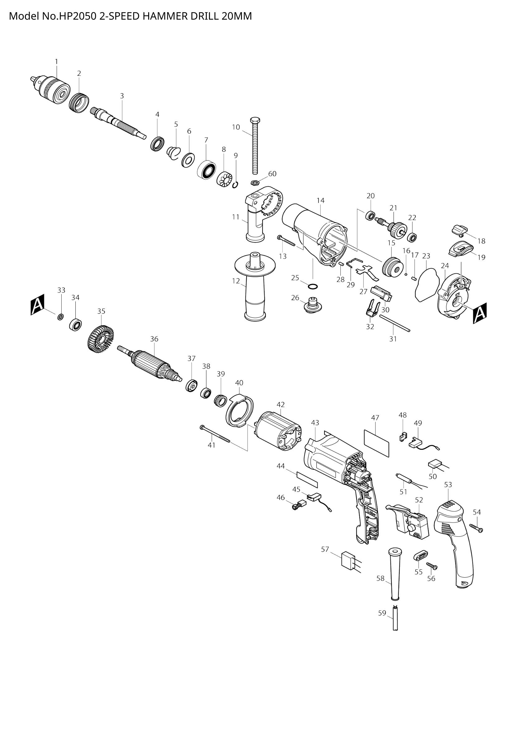 Diagram for HP2050