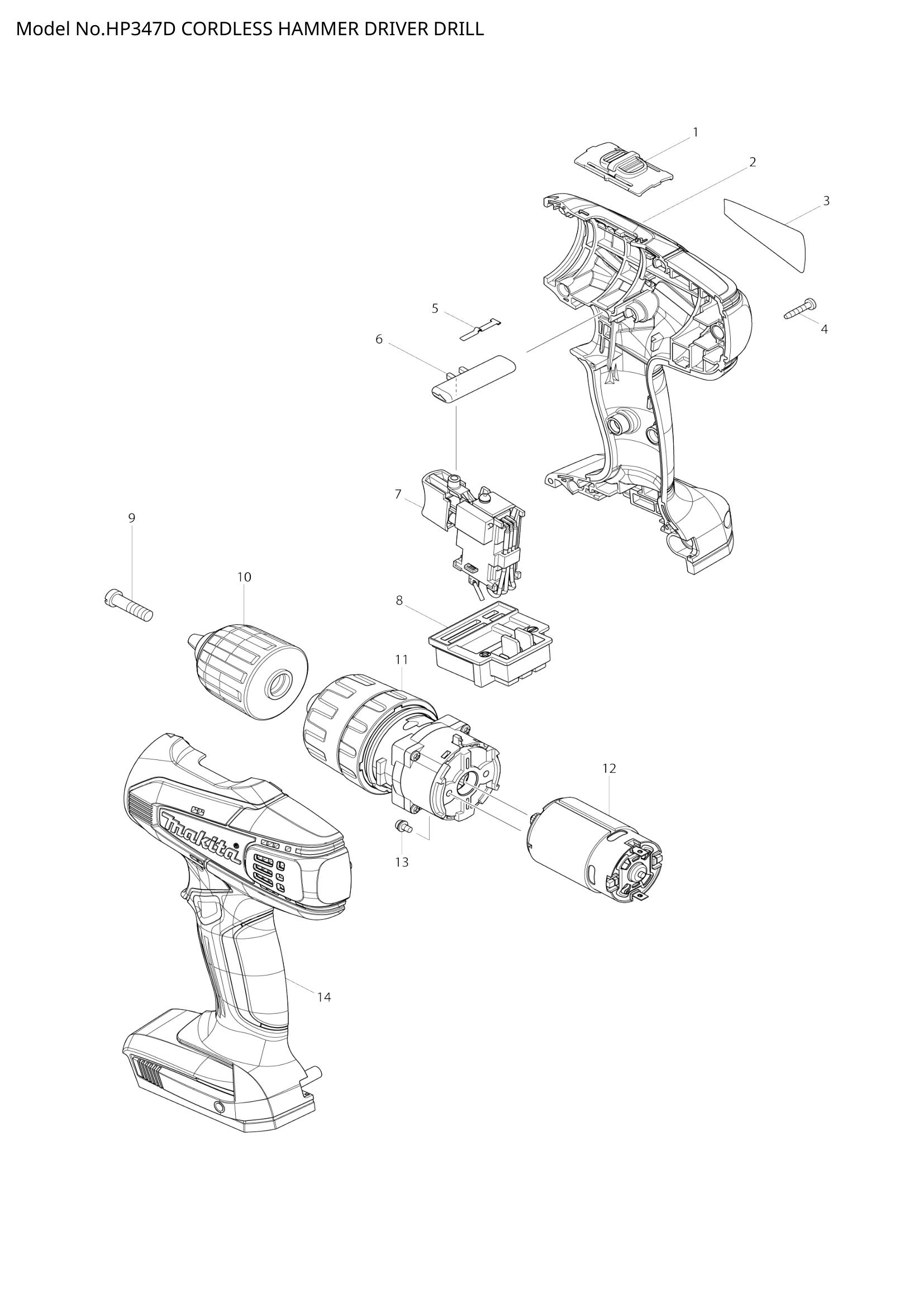 Diagram for HP347D
