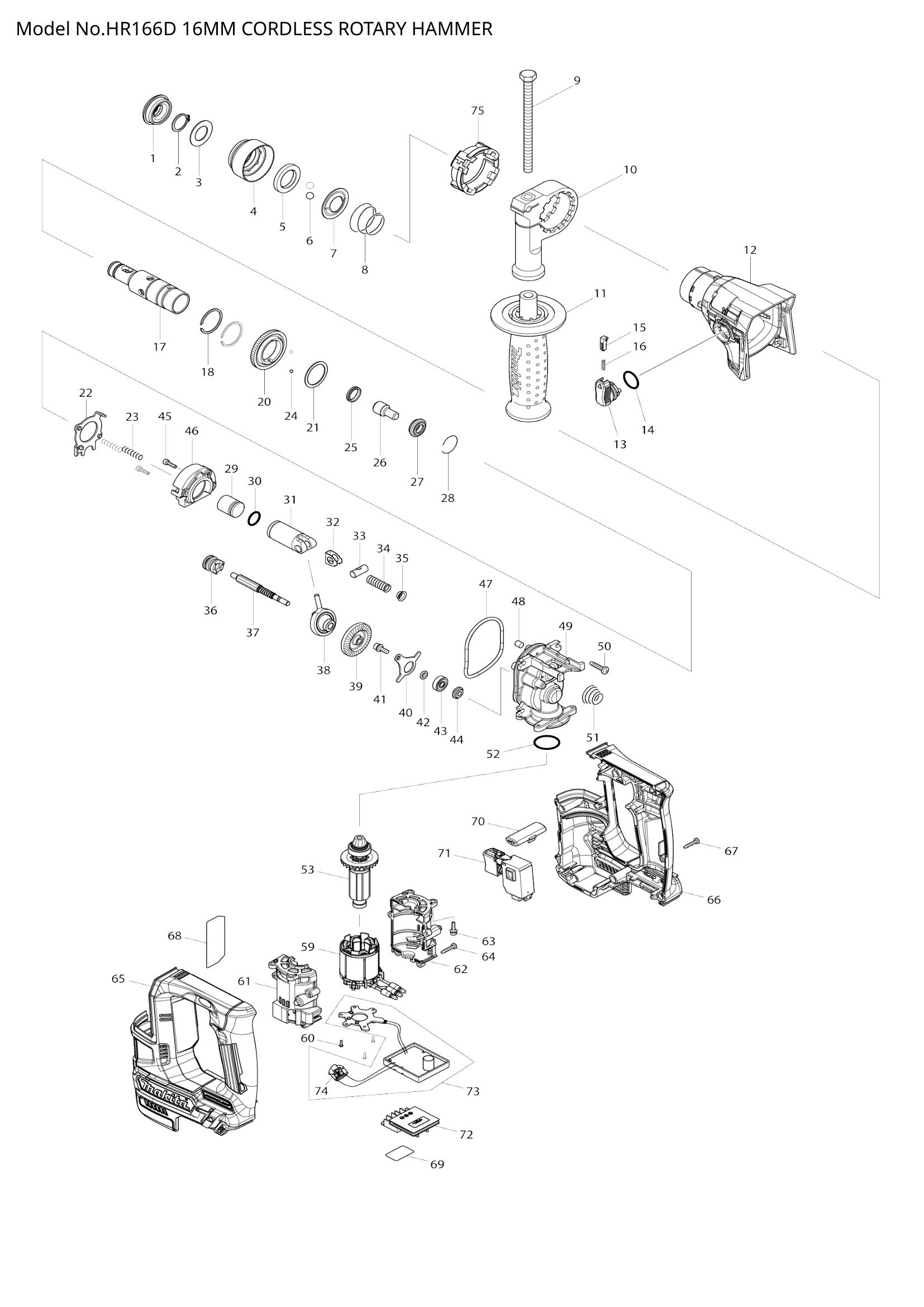 Diagram for HR166D
