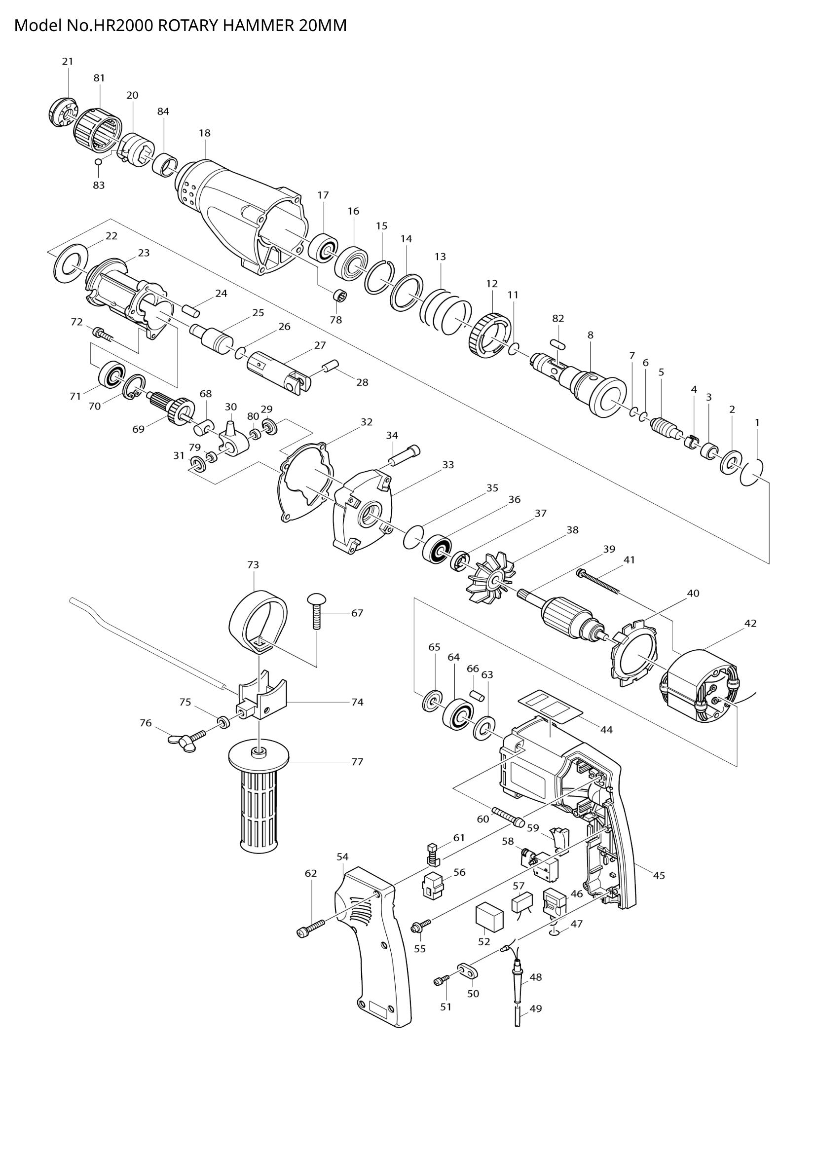 Diagram for HR2000