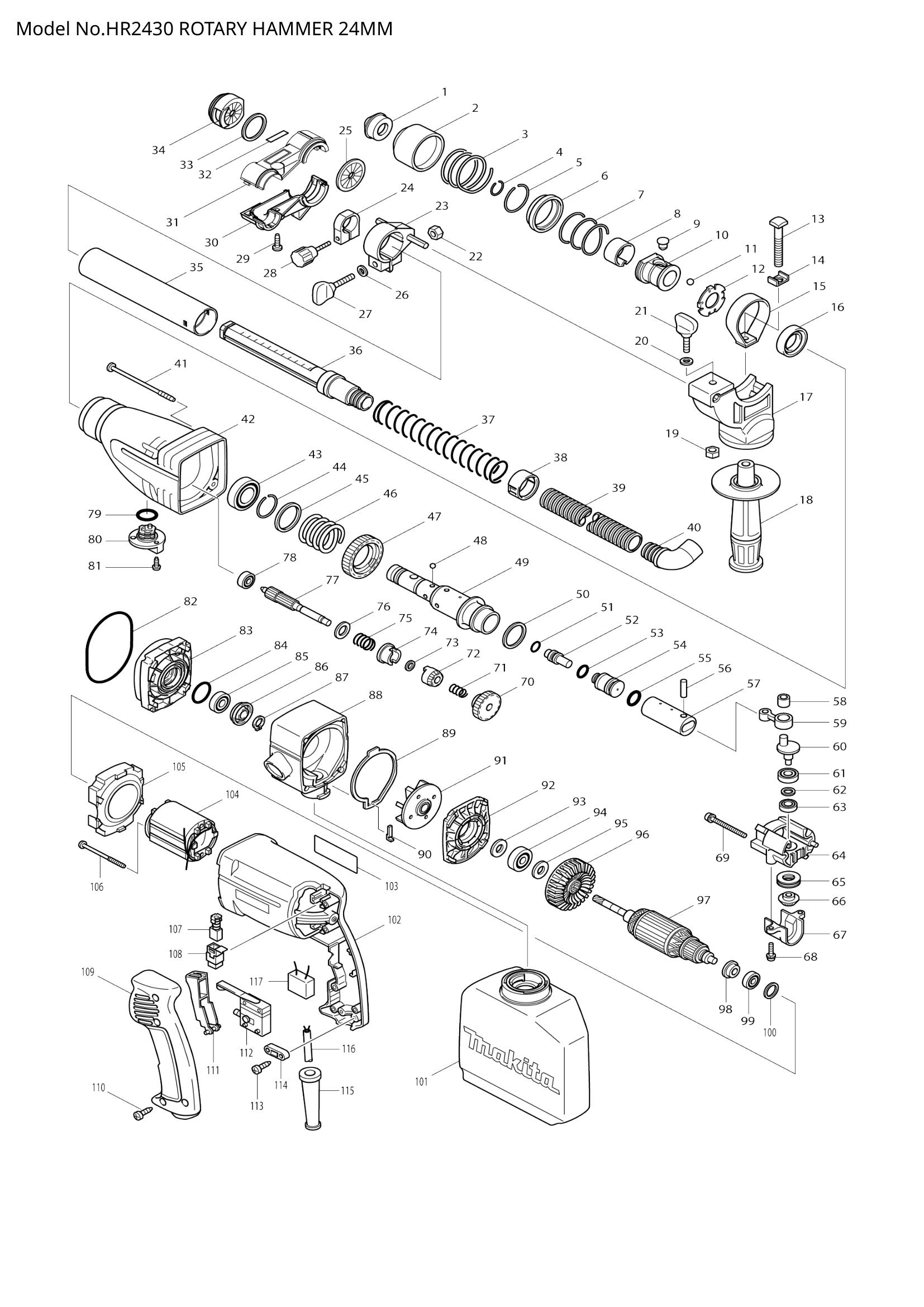 Diagram for HR2430