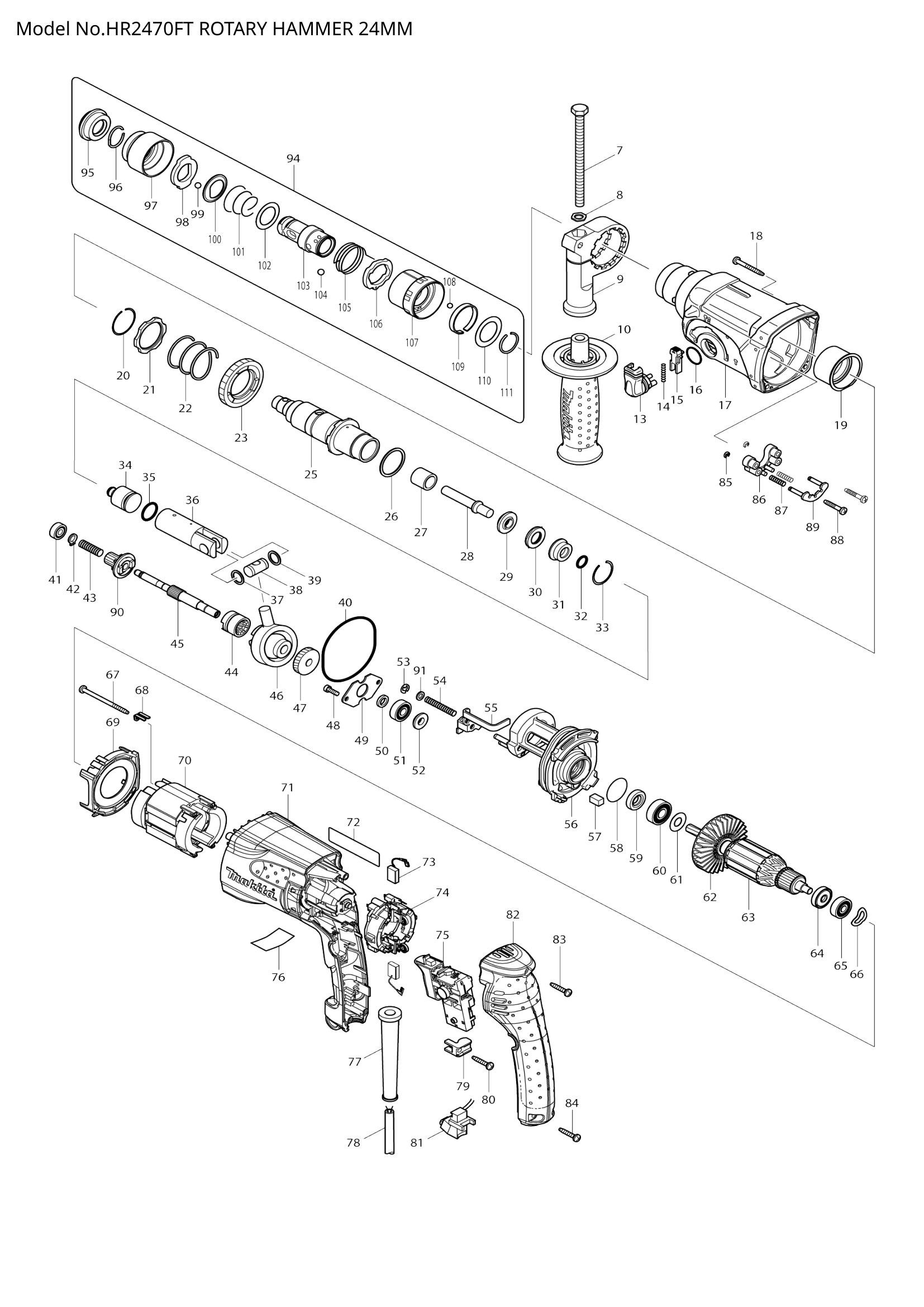 Diagram for HR2470FT