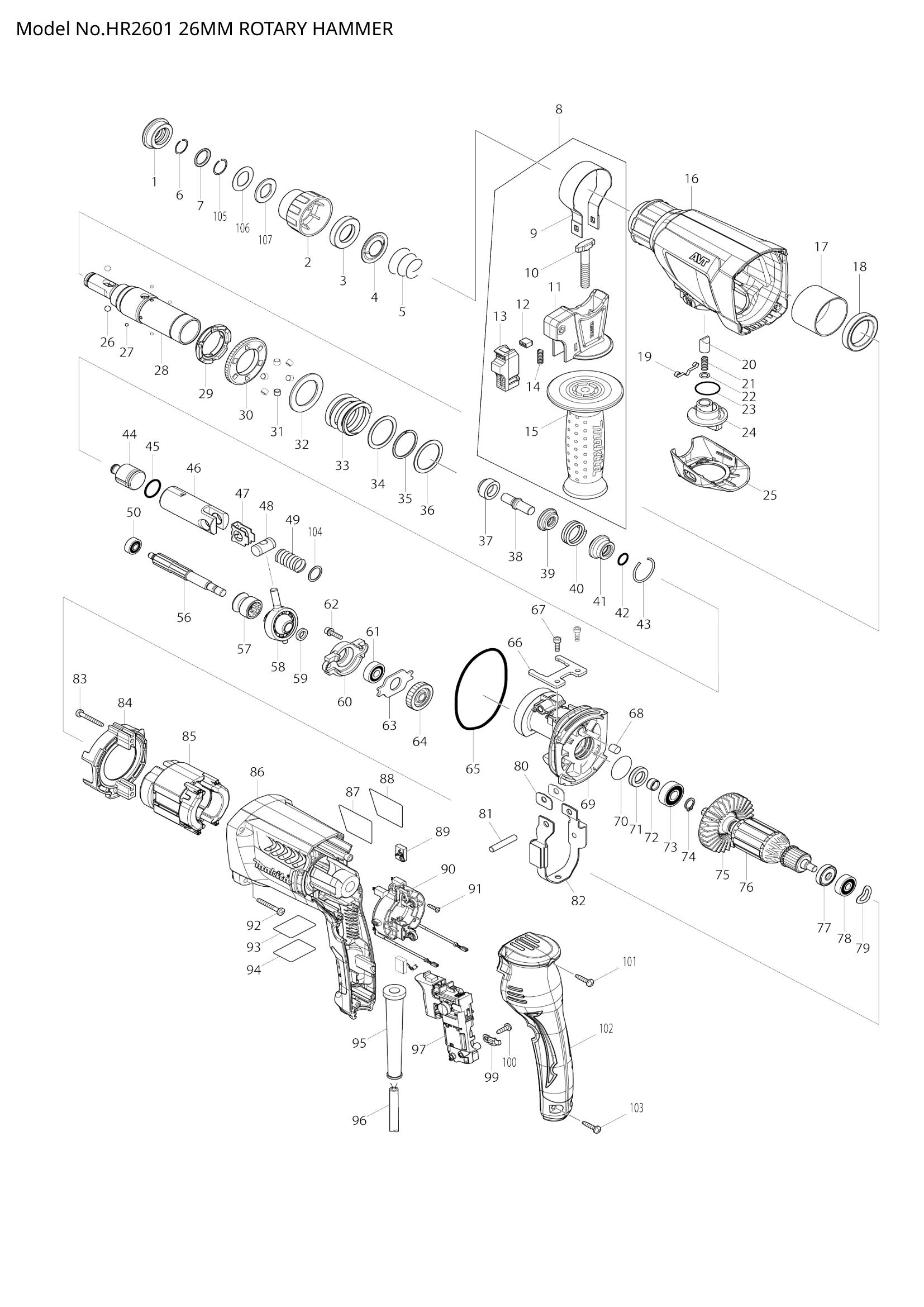 Diagram for HR2601