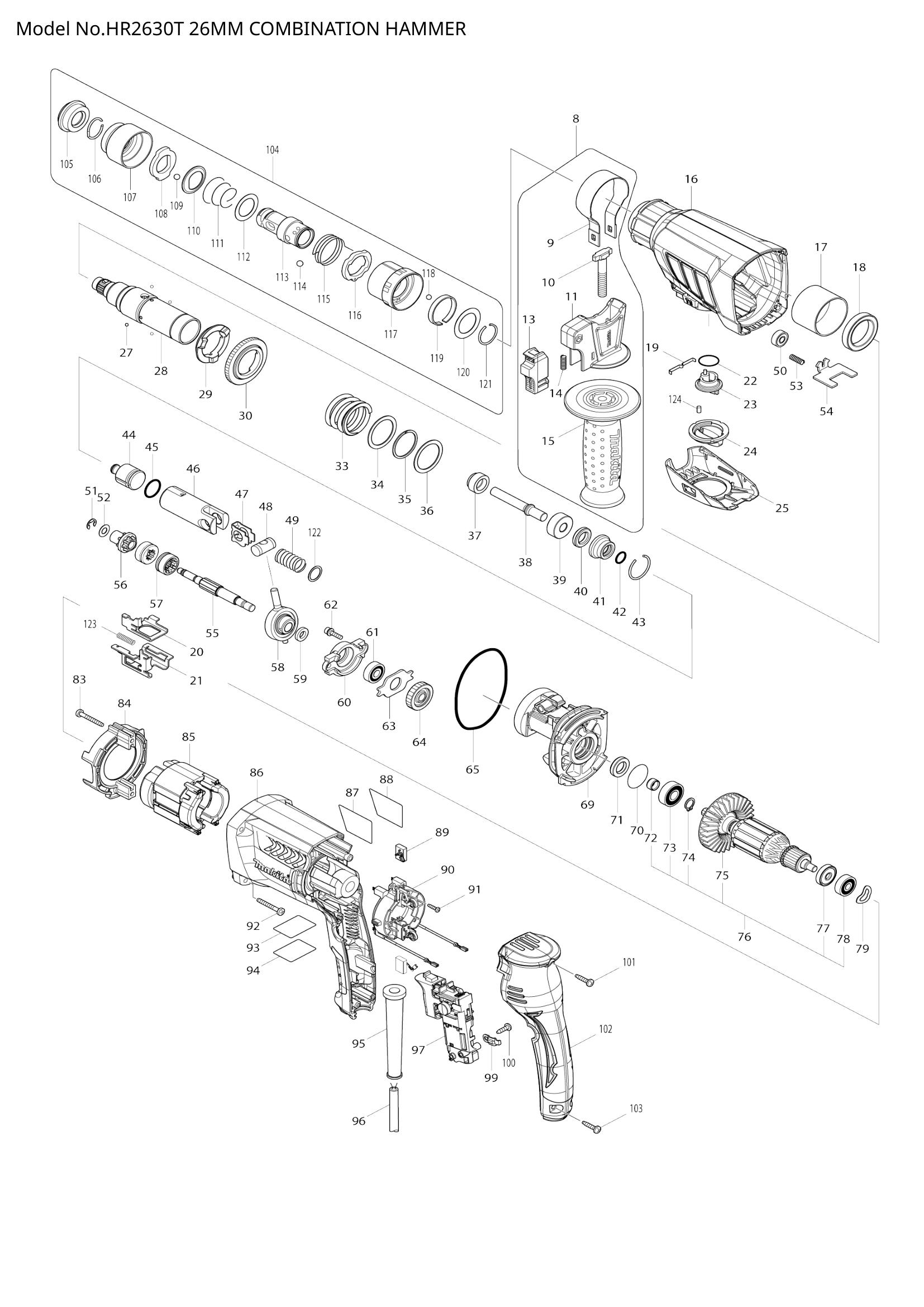 Diagram for HR2630T