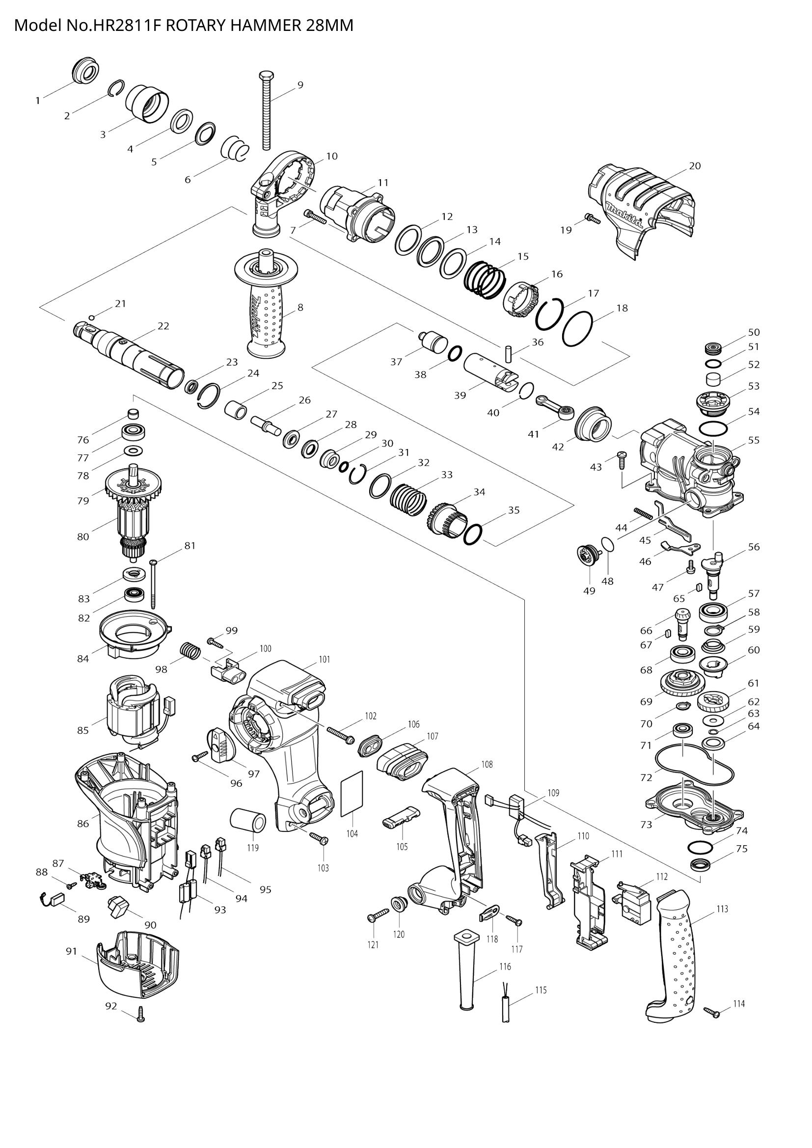 Diagram for HR2811F