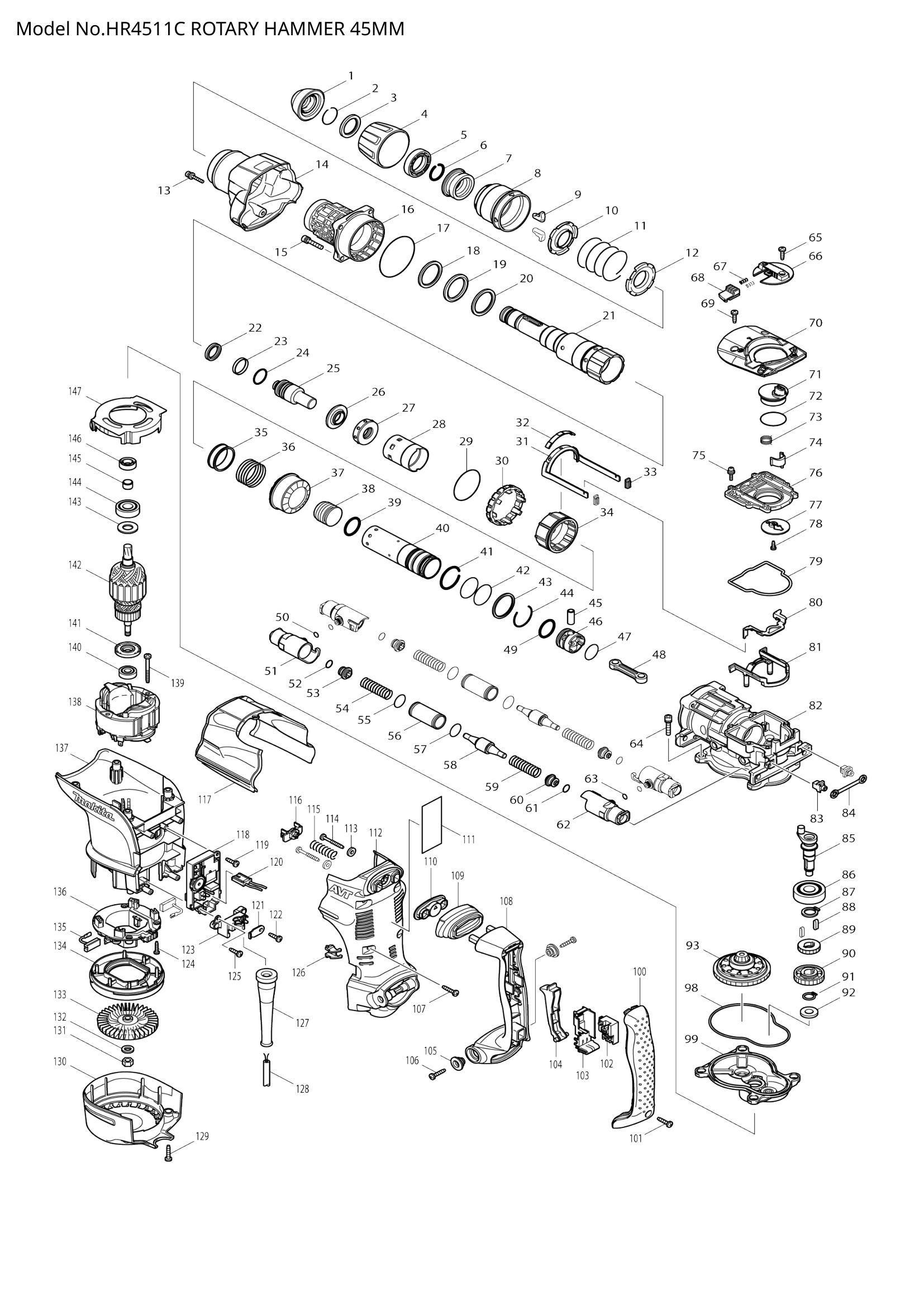 Diagram for HR4511C