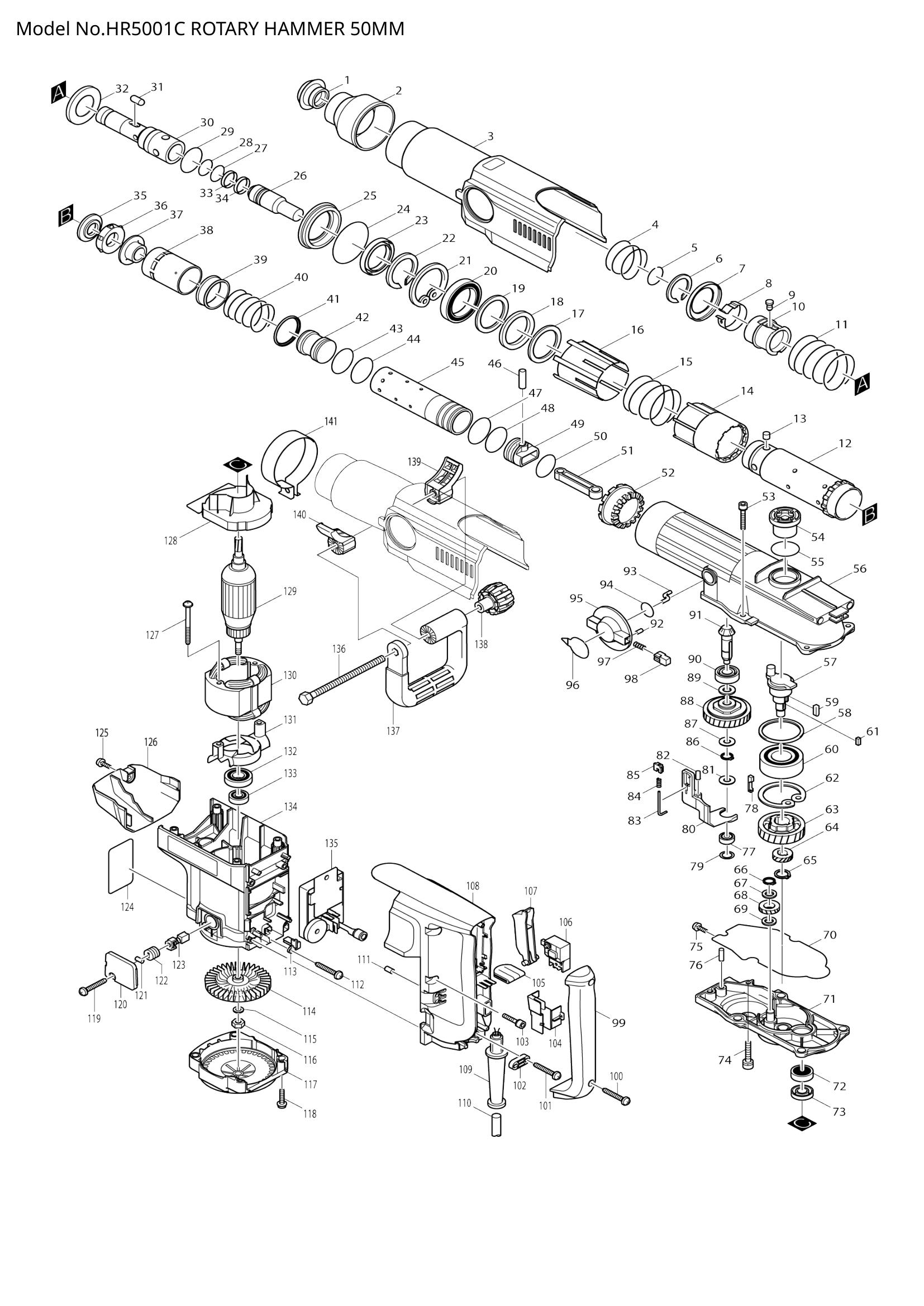 Diagram for HR5001C