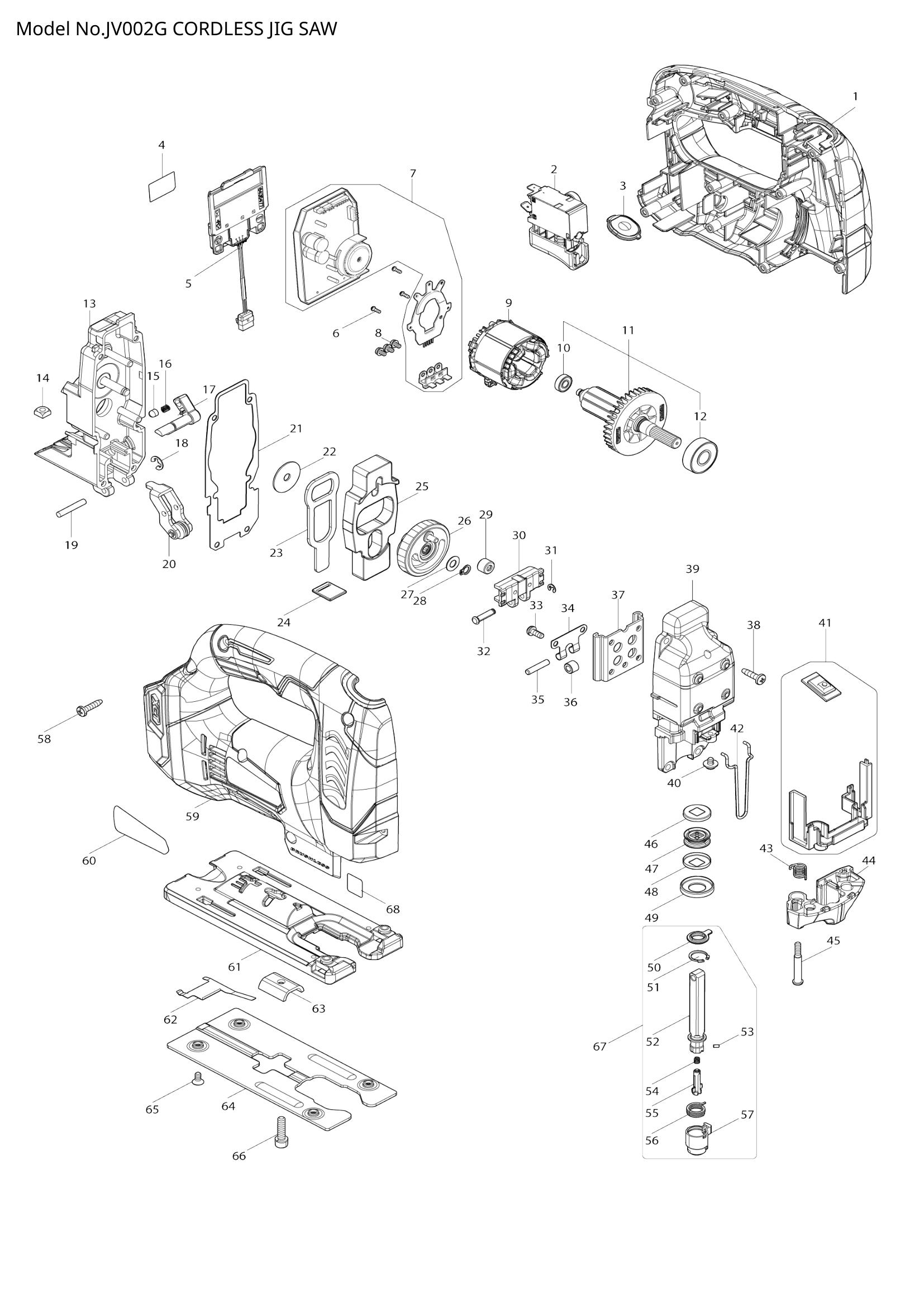 Diagram for JV002G