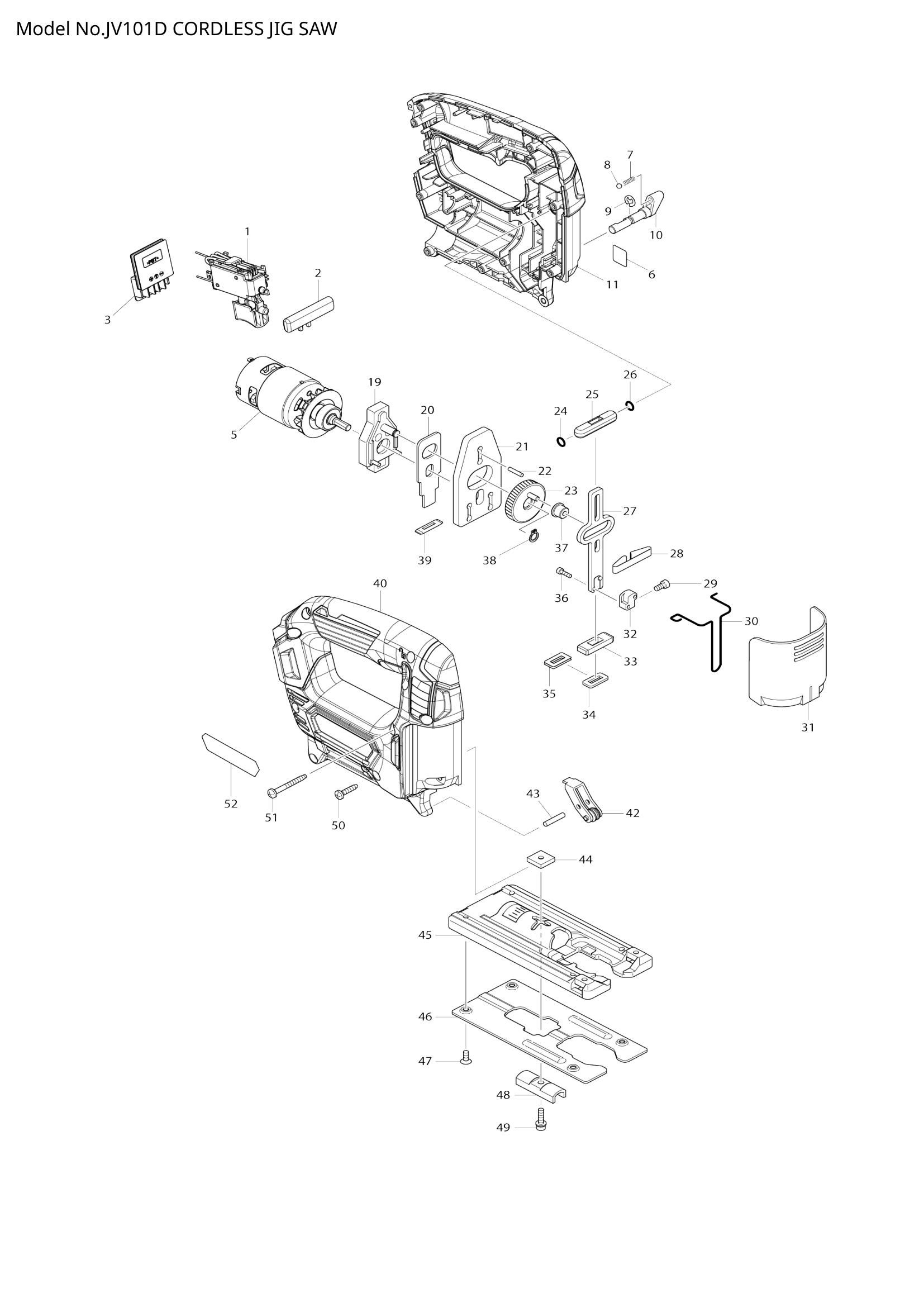 Diagram for JV101D
