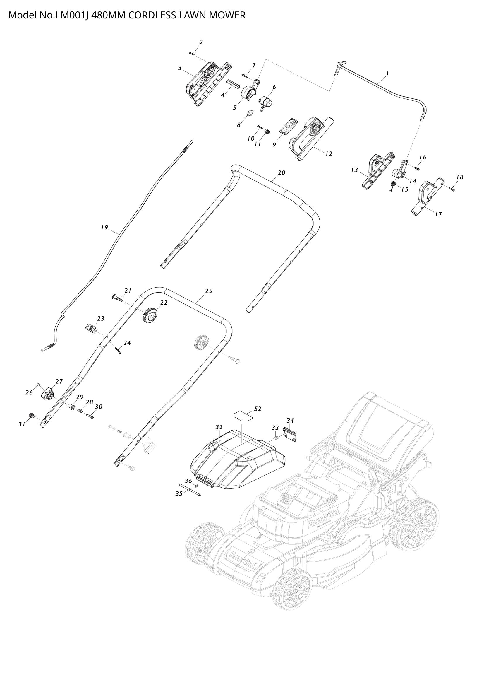Diagram for LM001J