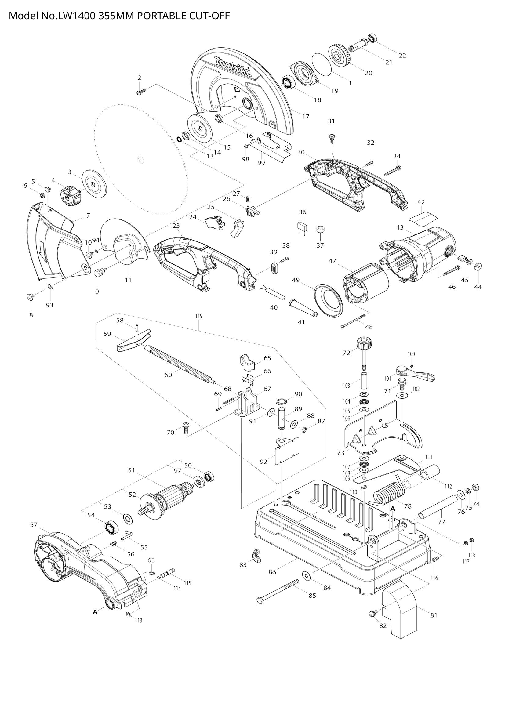 Diagram for LW1400