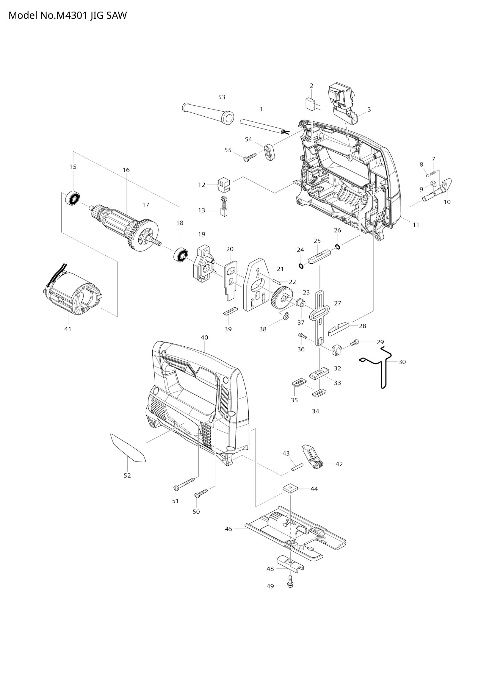 Diagram for M4301