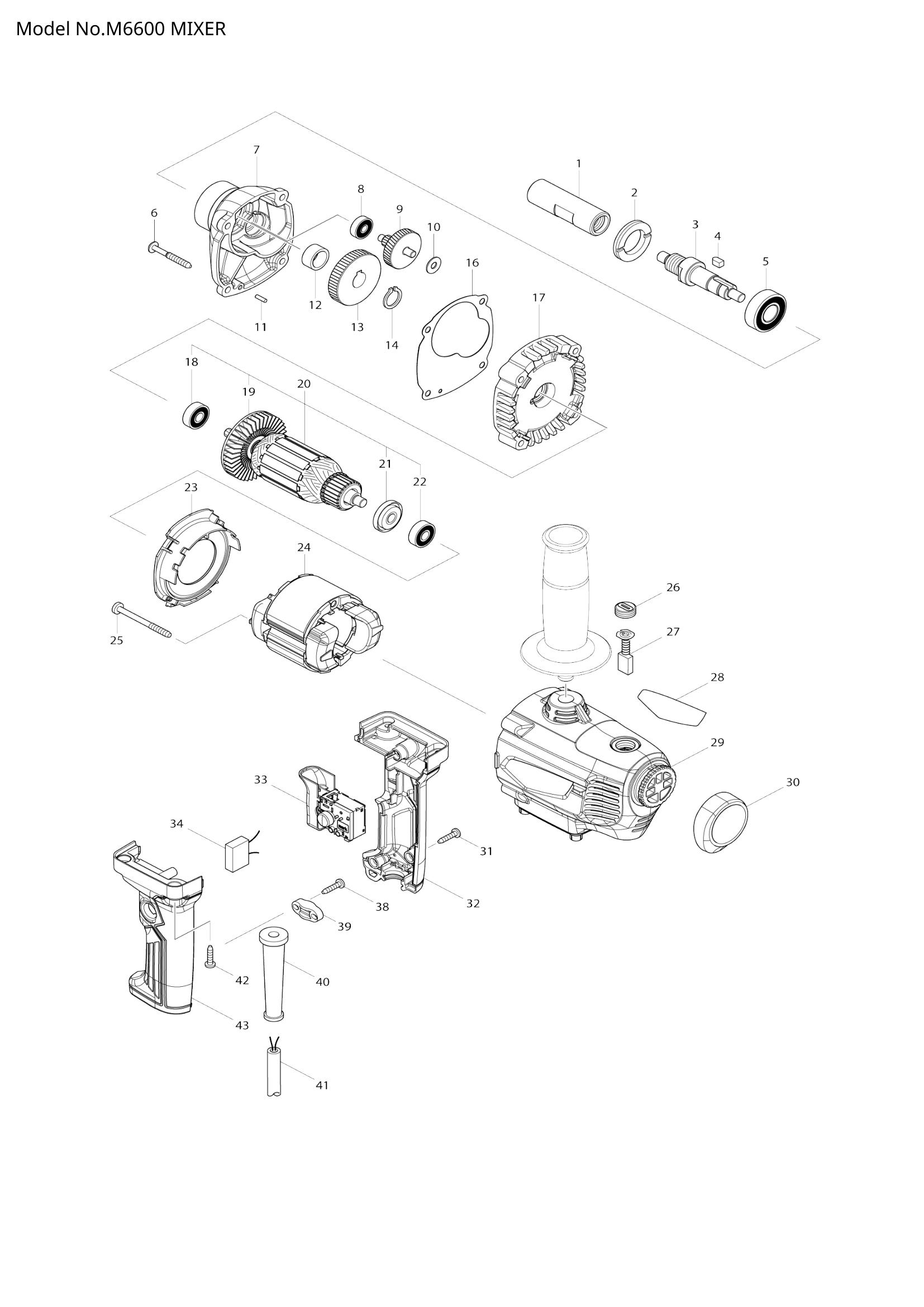 Diagram for M6600