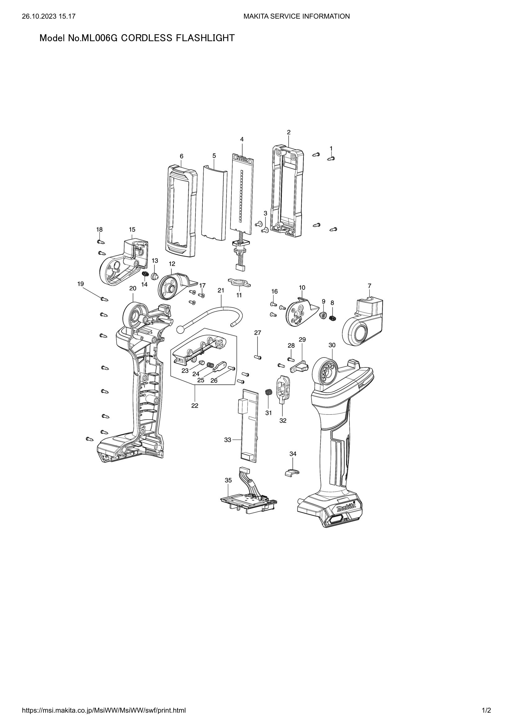 Diagram for ML006G