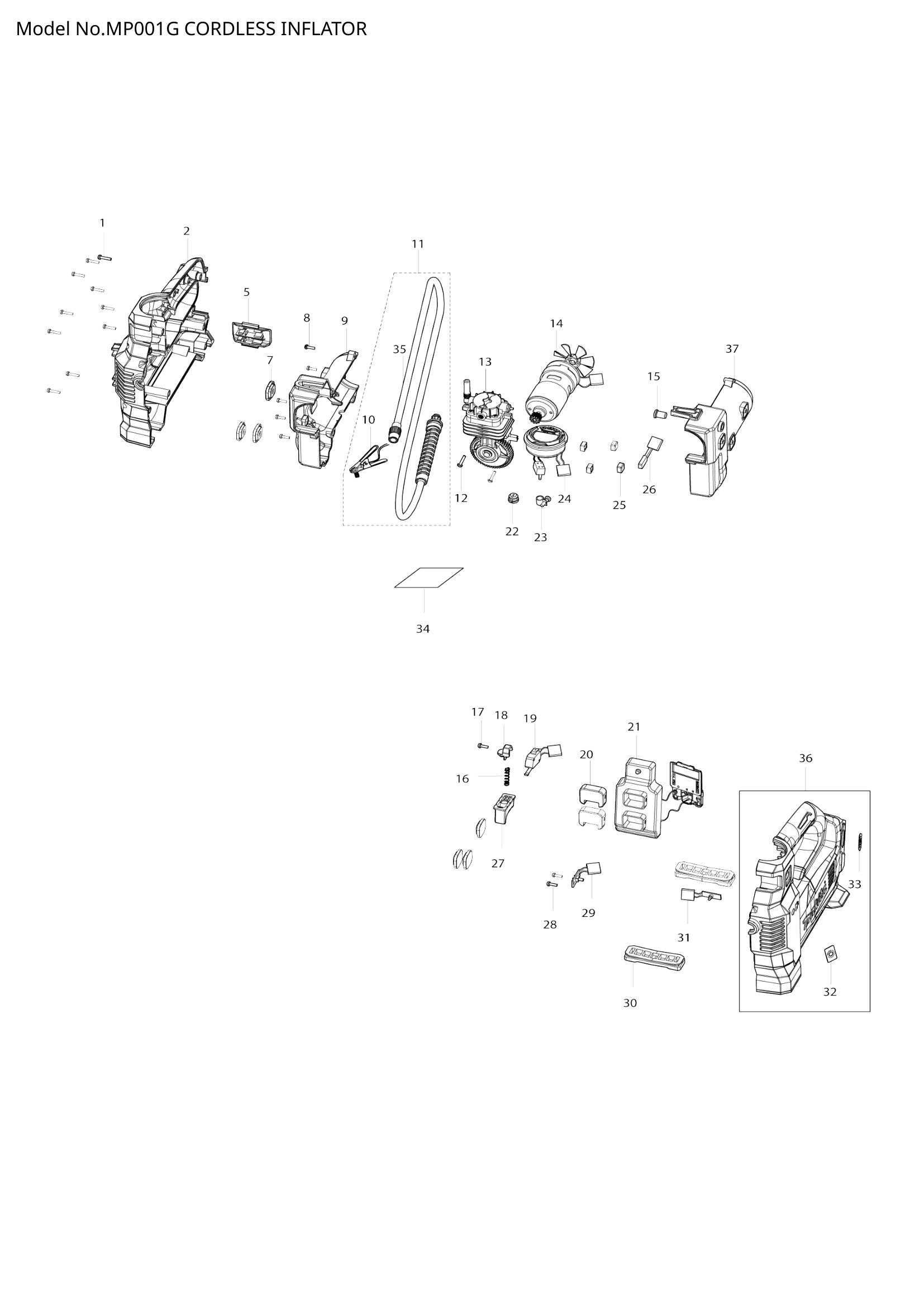 Diagram for MP001G