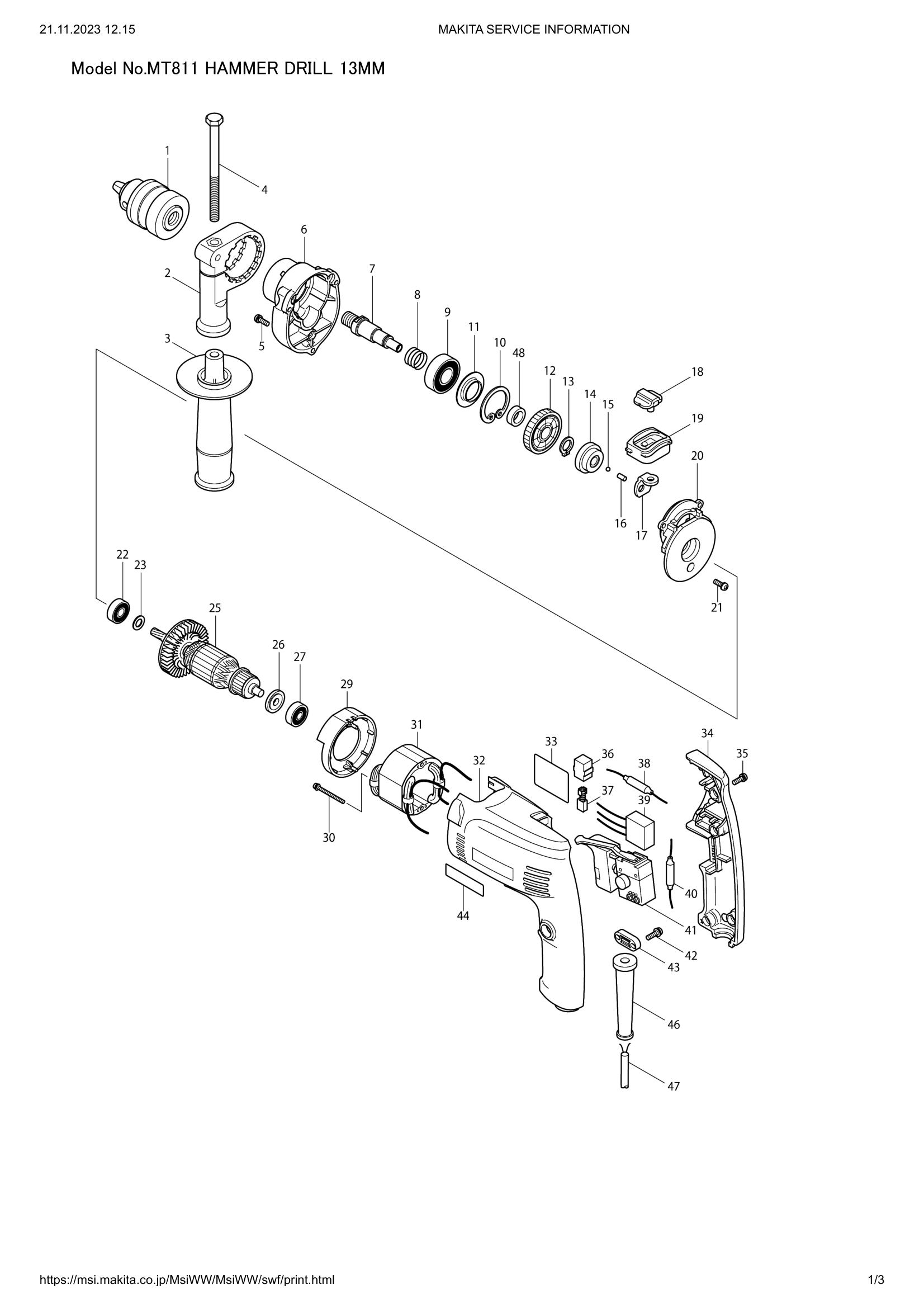 Diagram for MT811