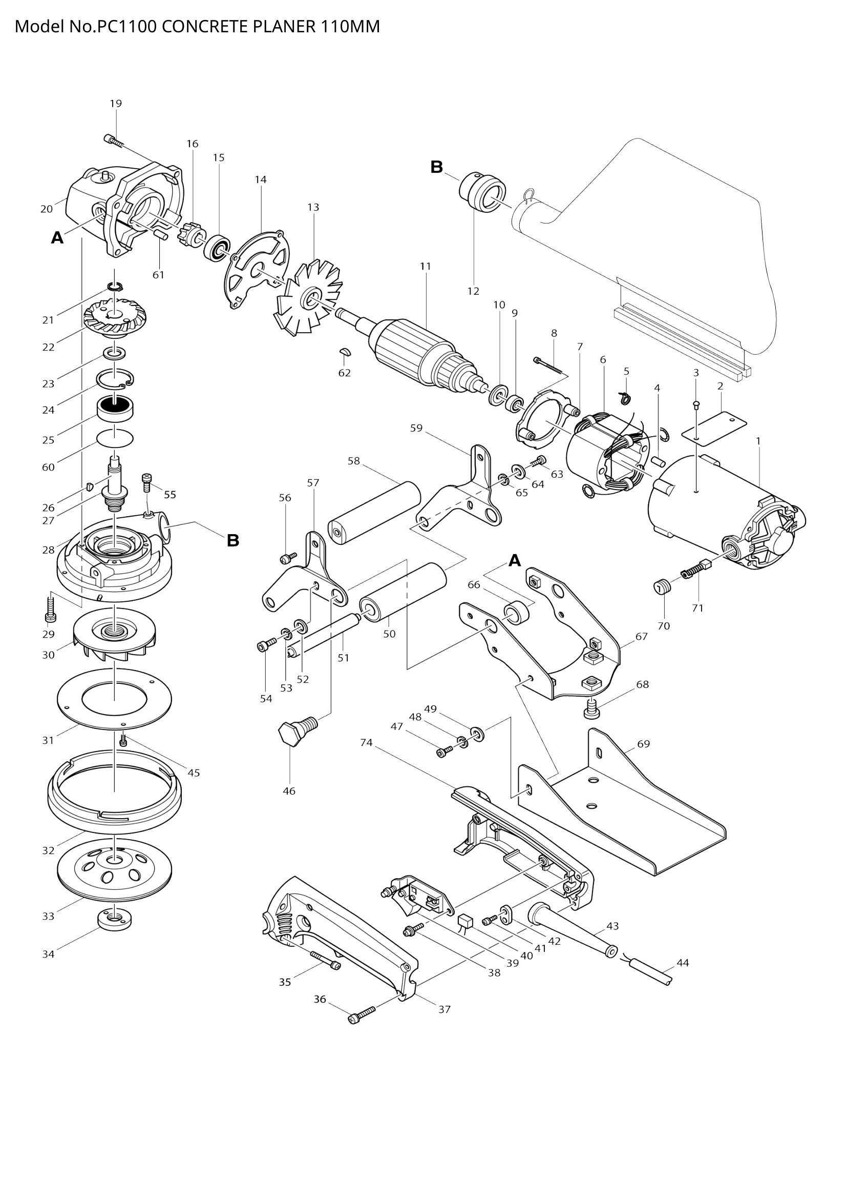 Diagram for PC1100