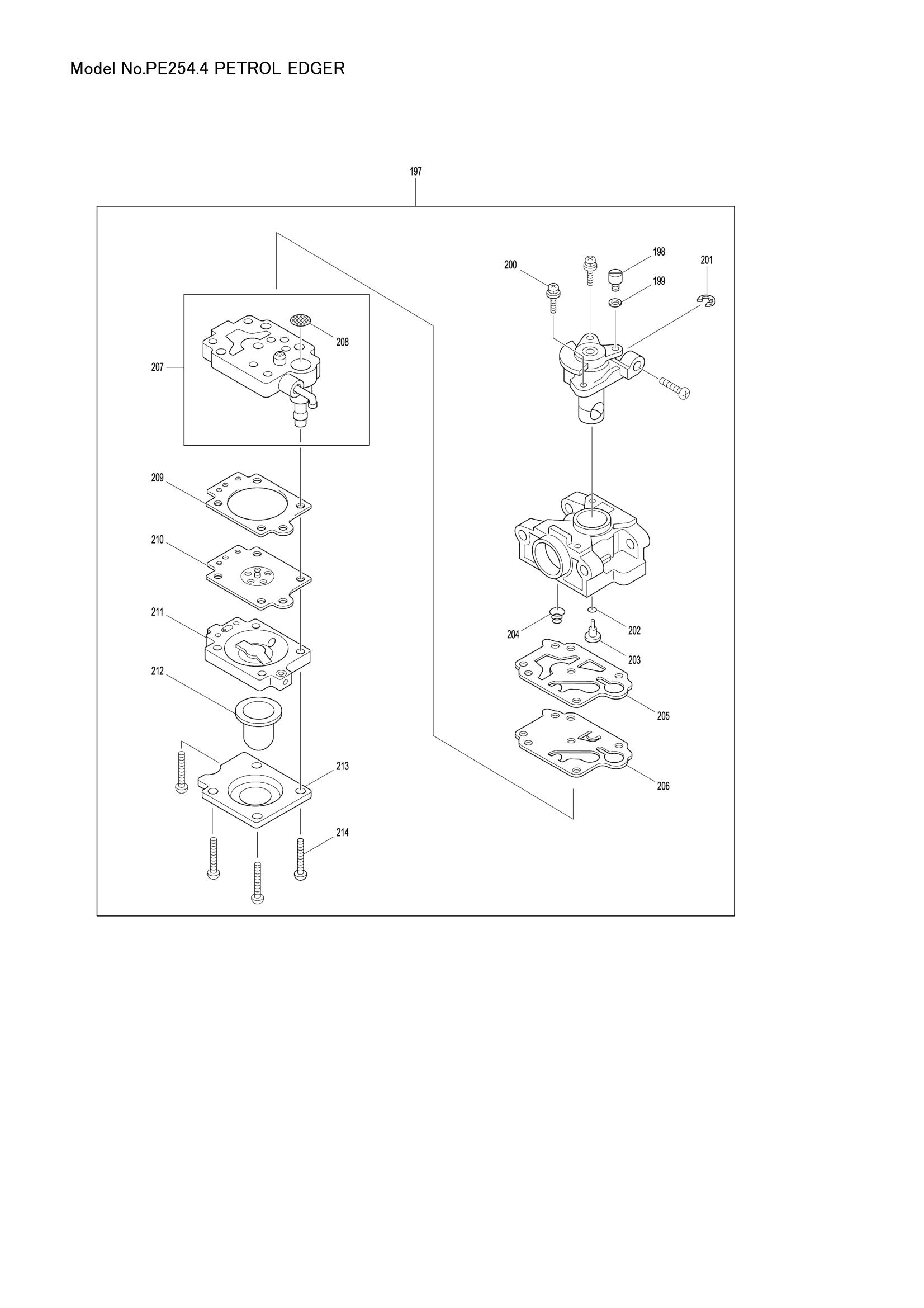 Diagram for PE254