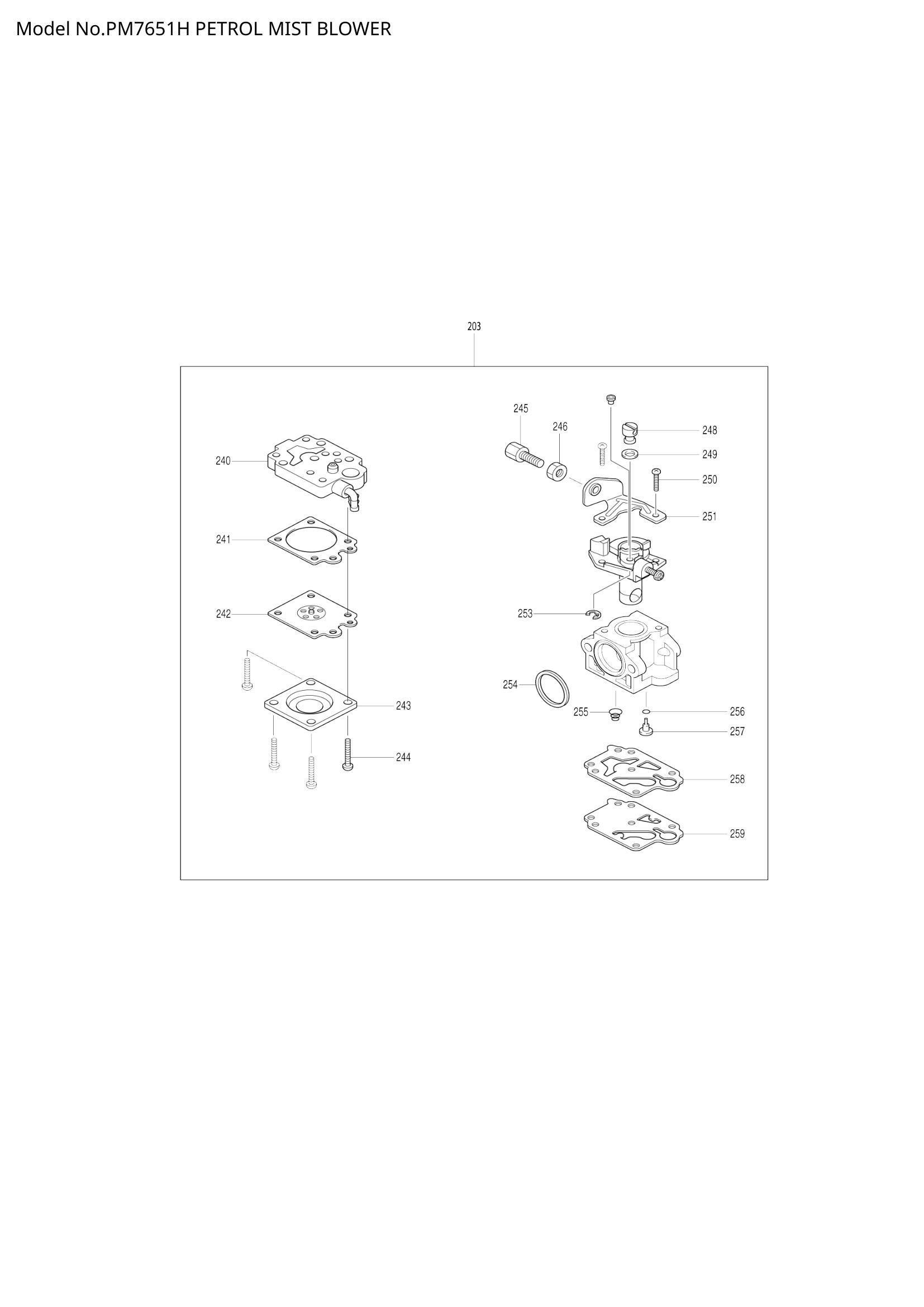 Diagram for PM7651H