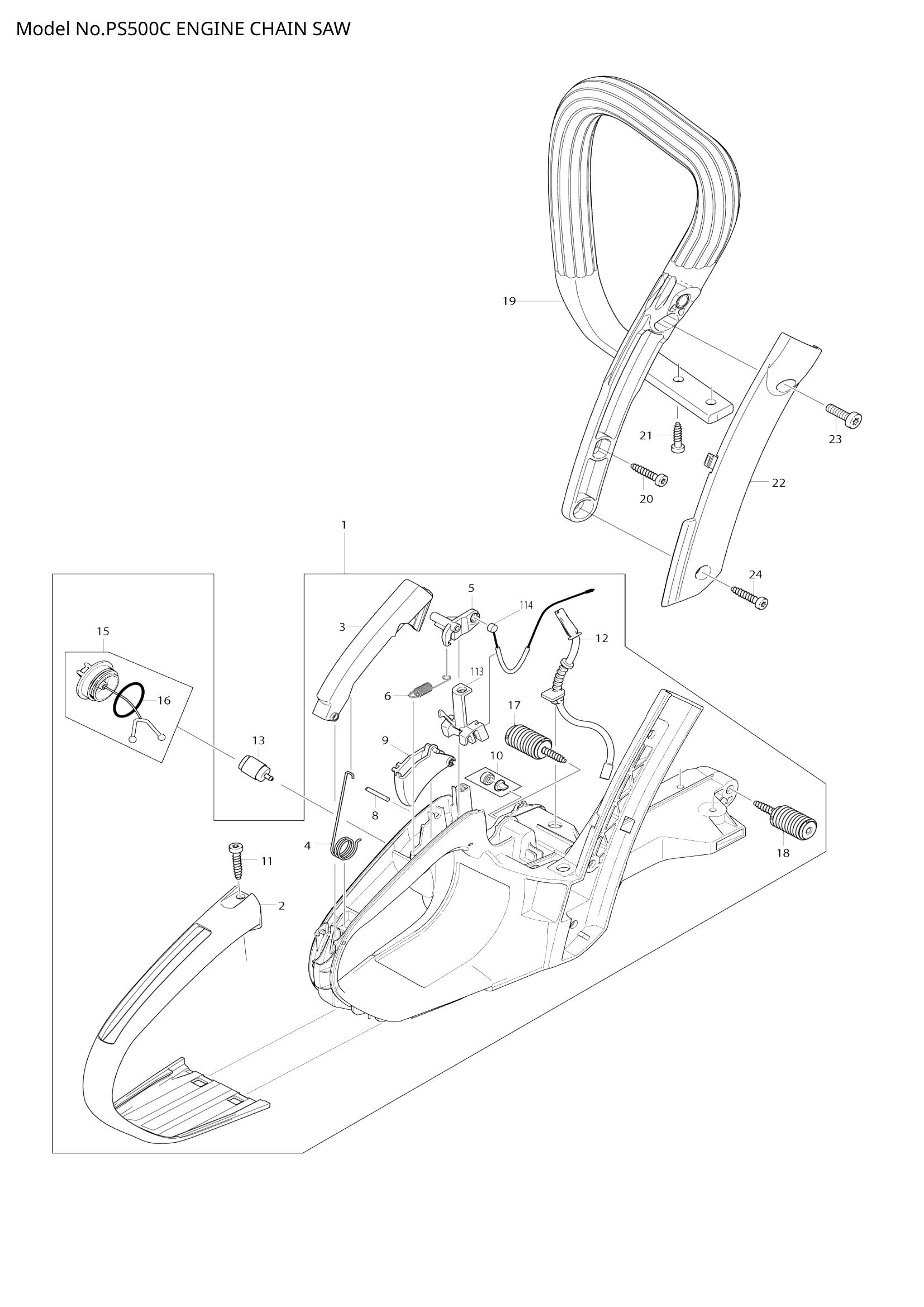 Diagram for PS500C