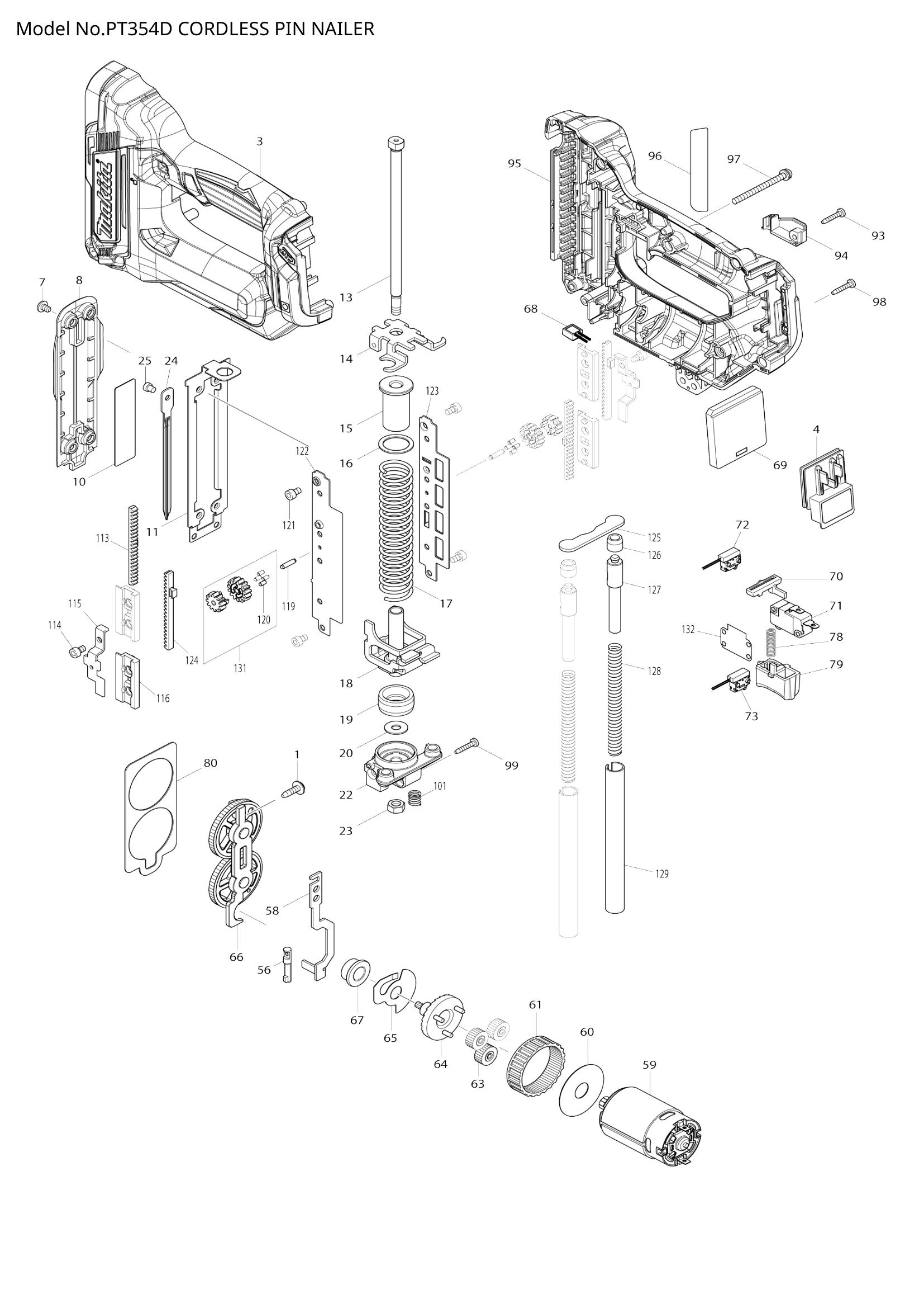 Diagram for PT354D
