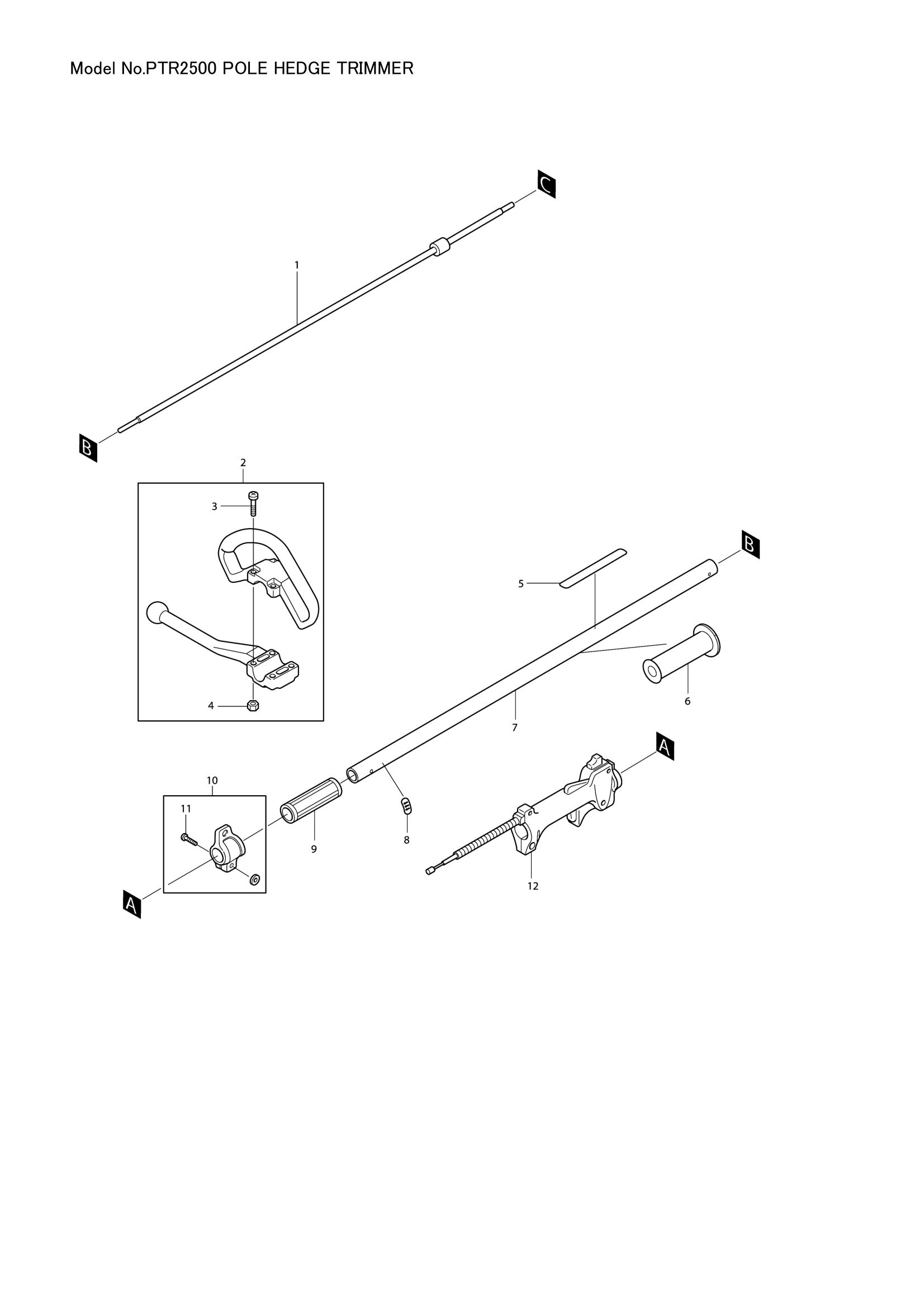 Diagram for PTR2500