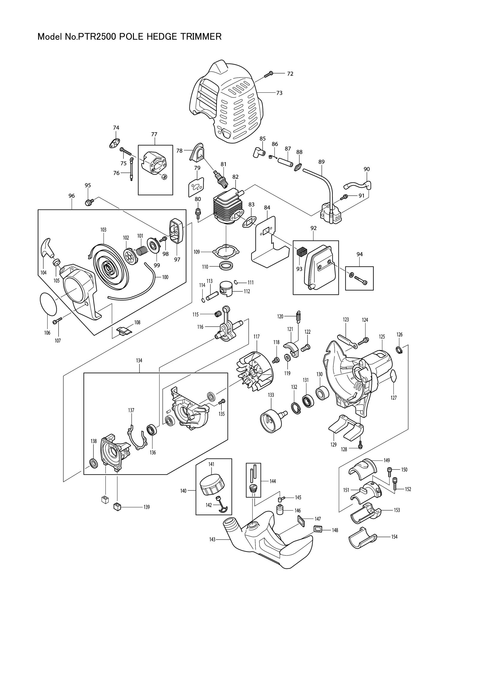 Diagram for PTR2500