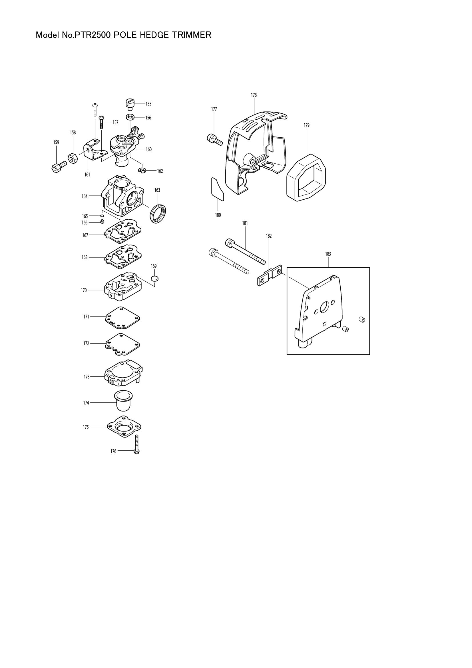 Diagram for PTR2500