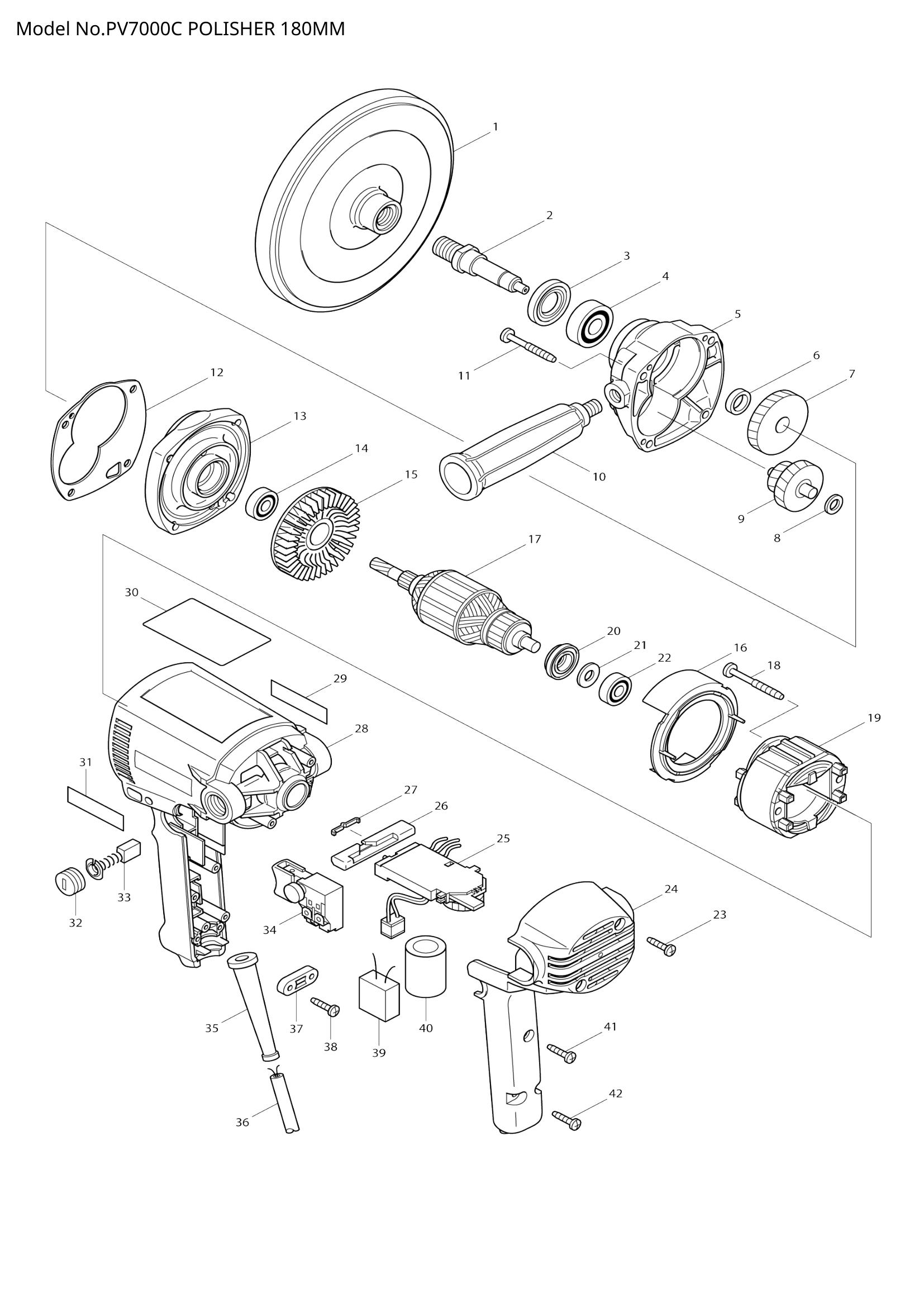 Diagram for PV7000C