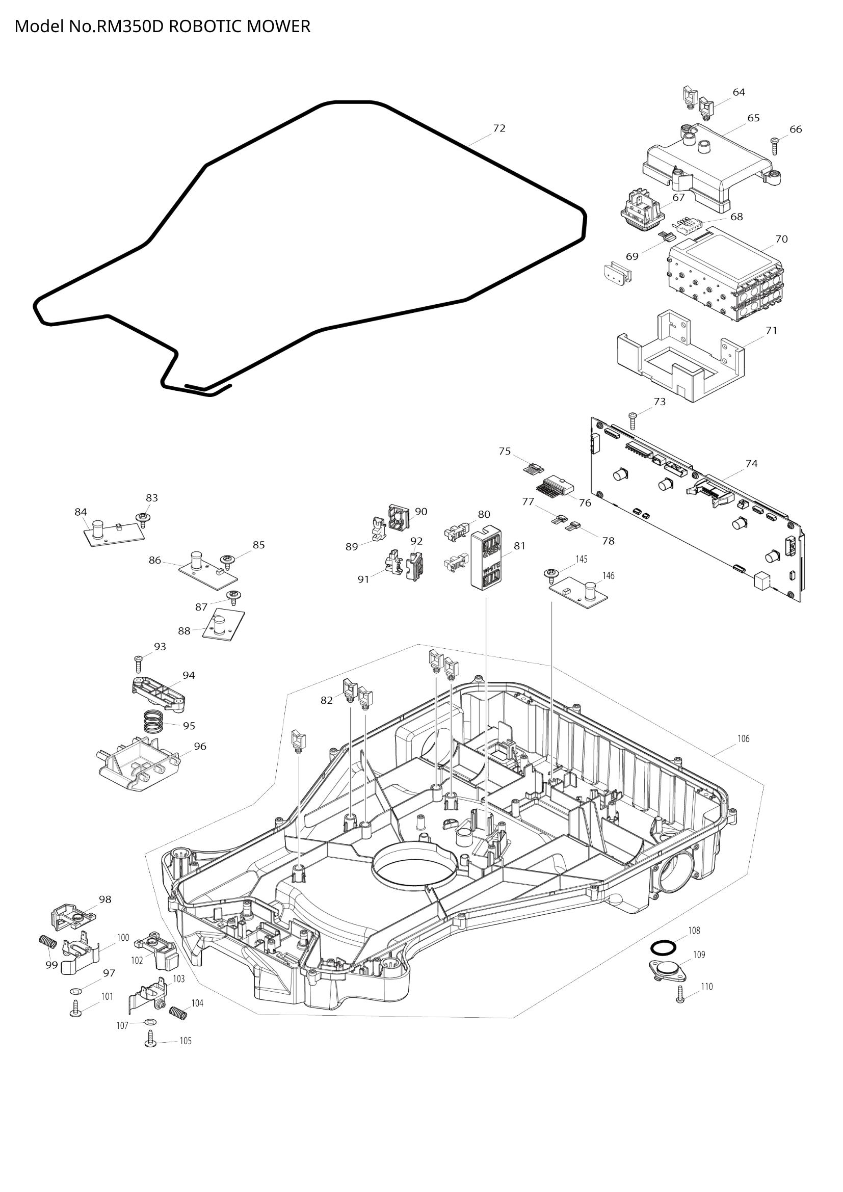 Diagram for RM350D