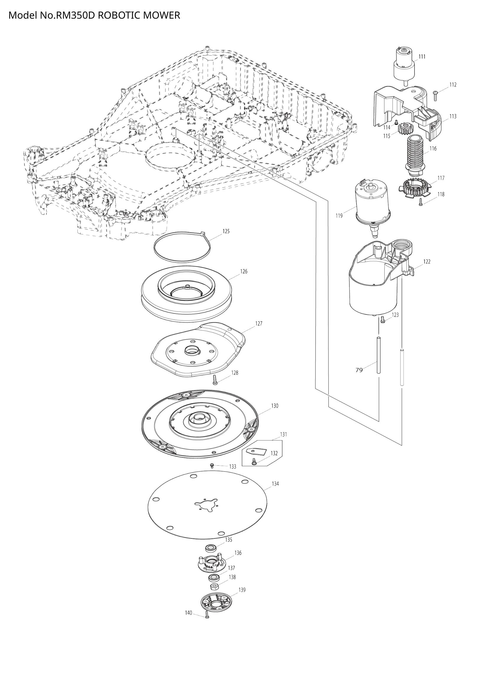 Diagram for RM350D