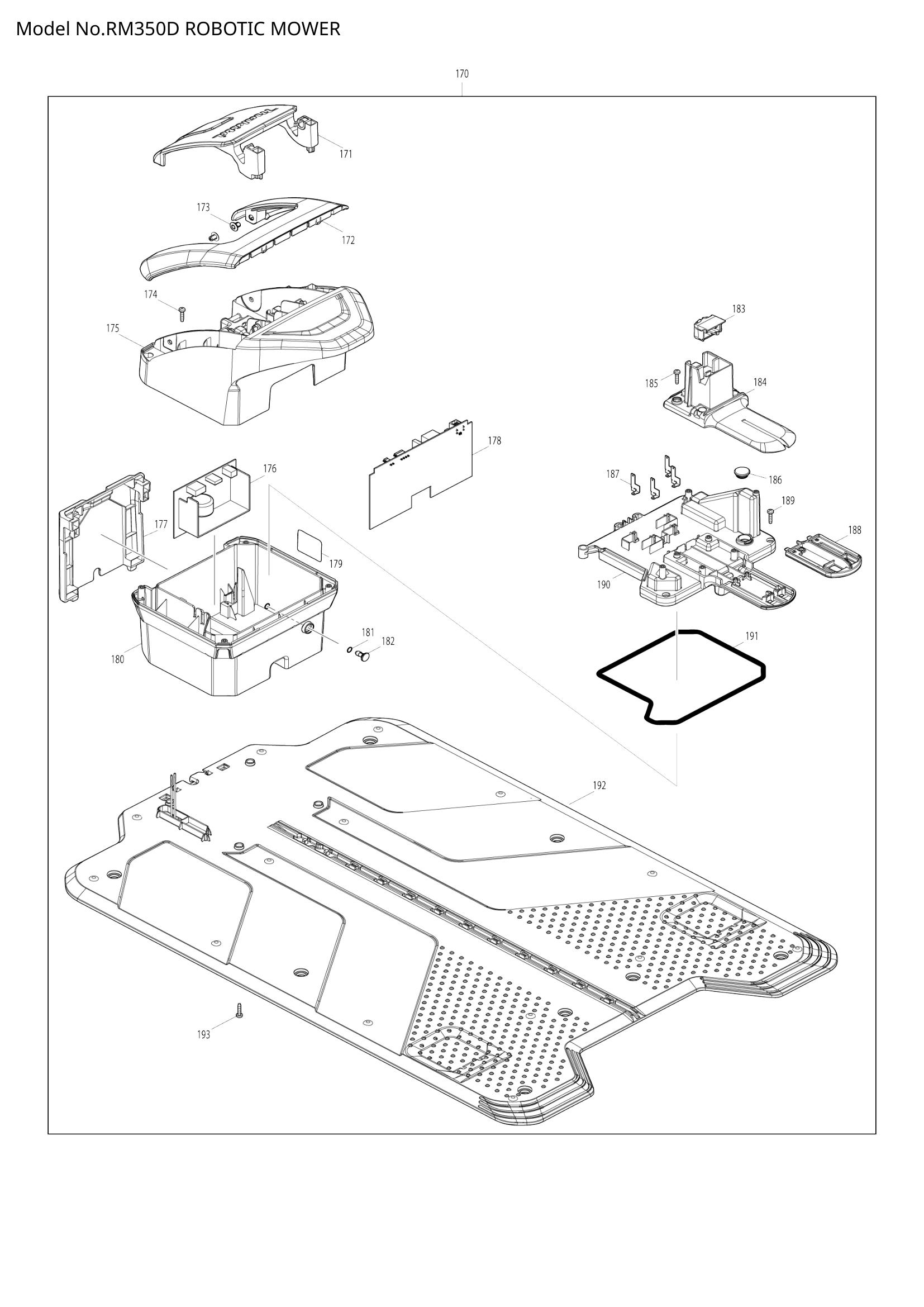 Diagram for RM350D