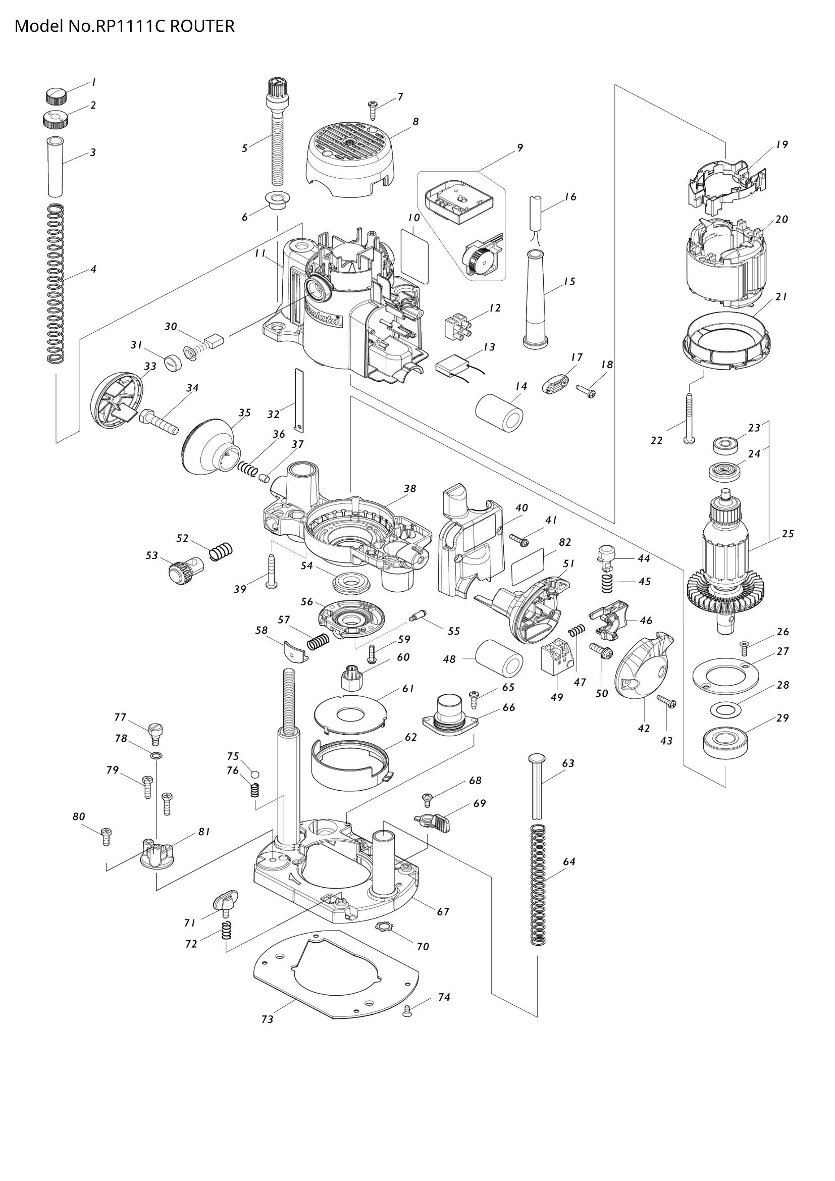 Diagram for RP1111C