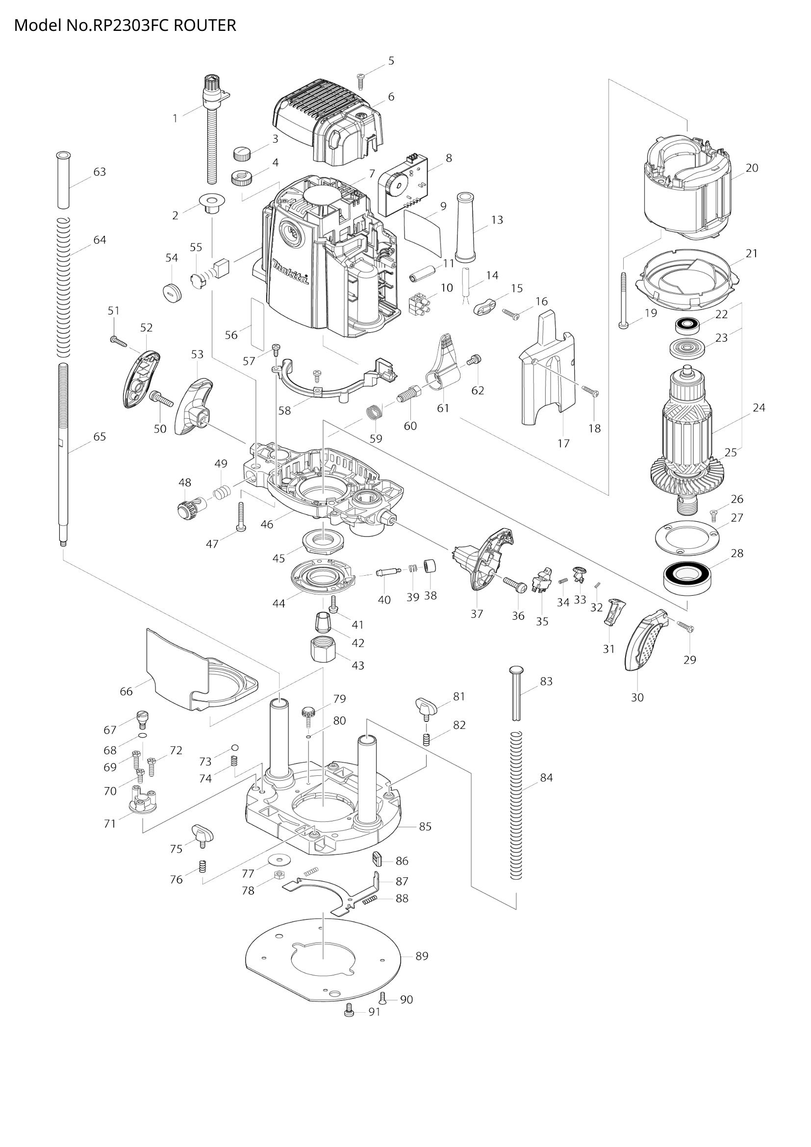 Diagram for RP2303FC