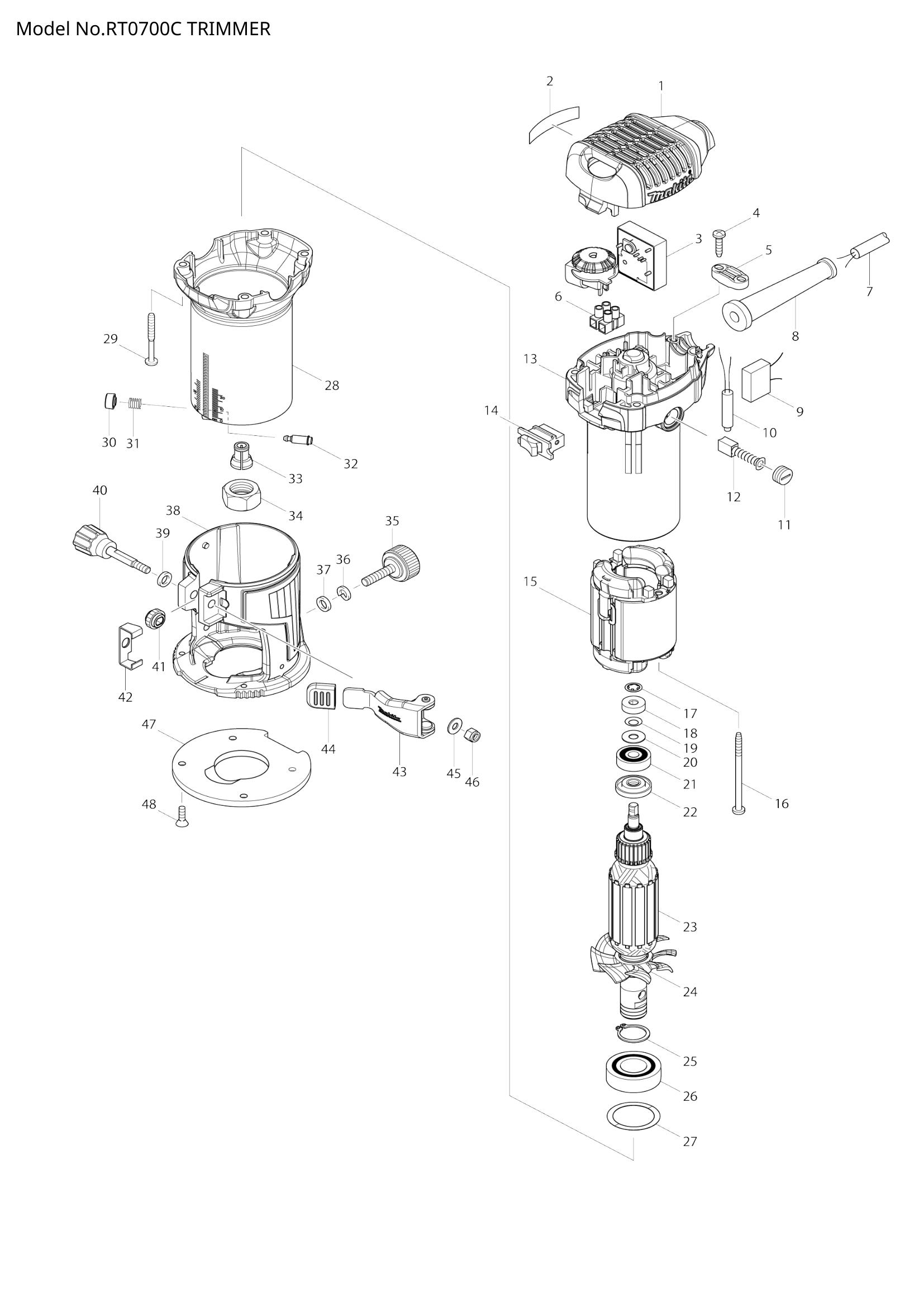 Diagram for RT0700C