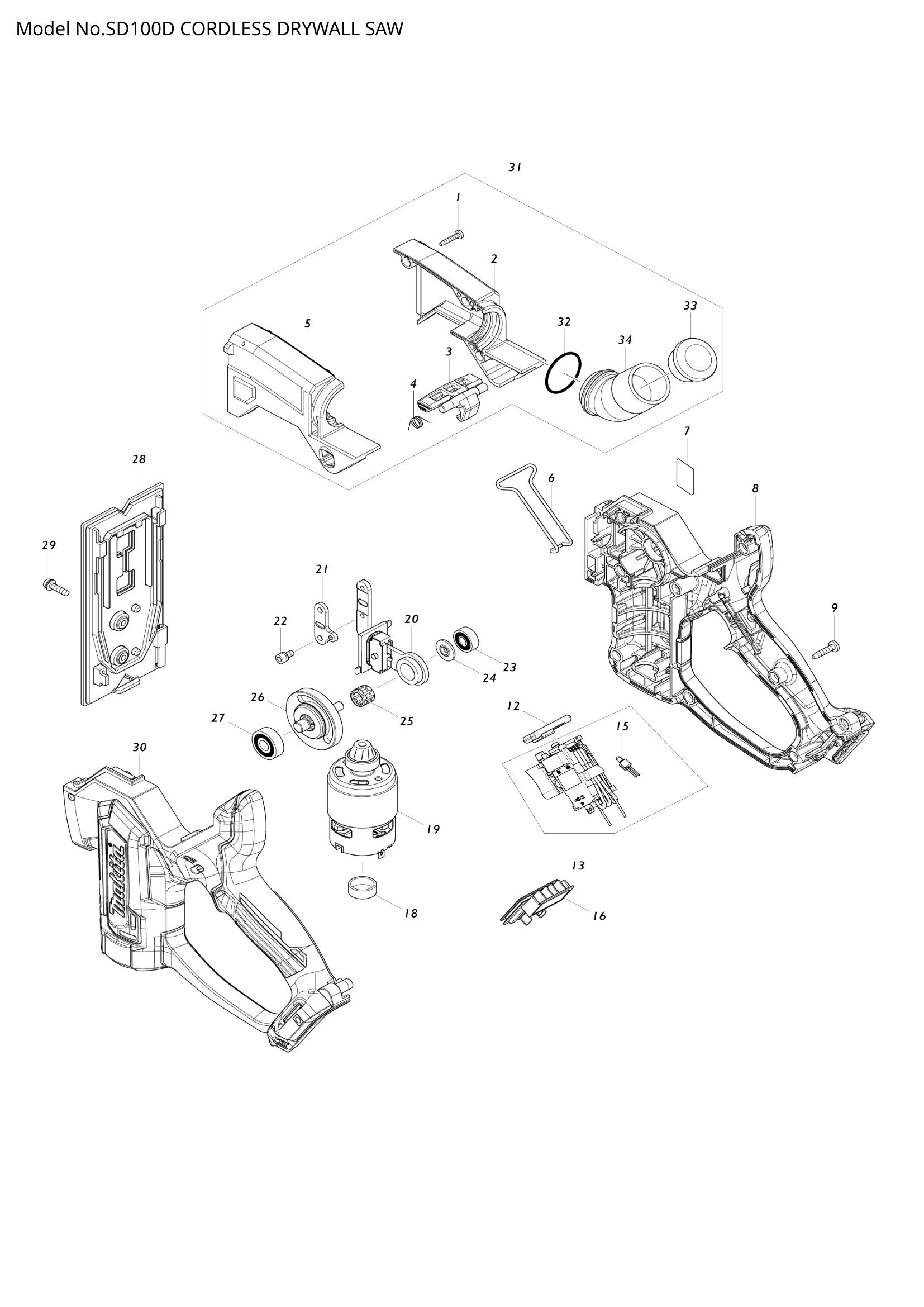 Diagram for SD100D