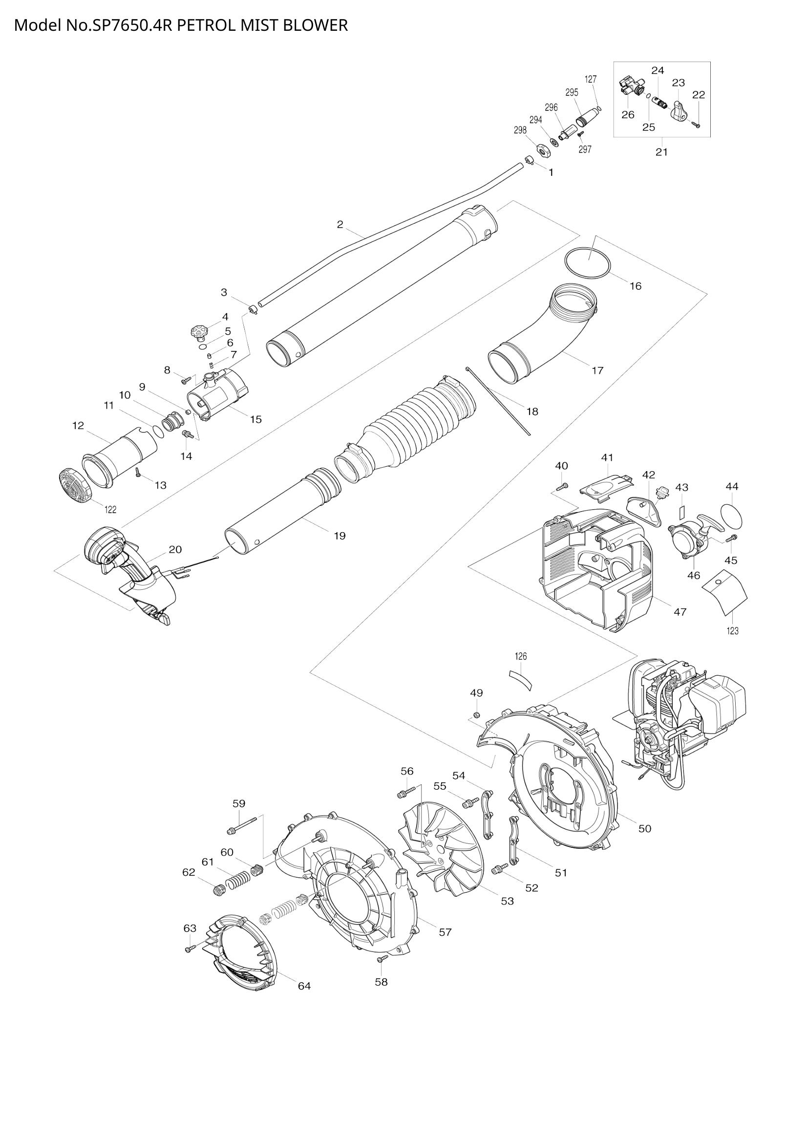 Diagram for SP7650