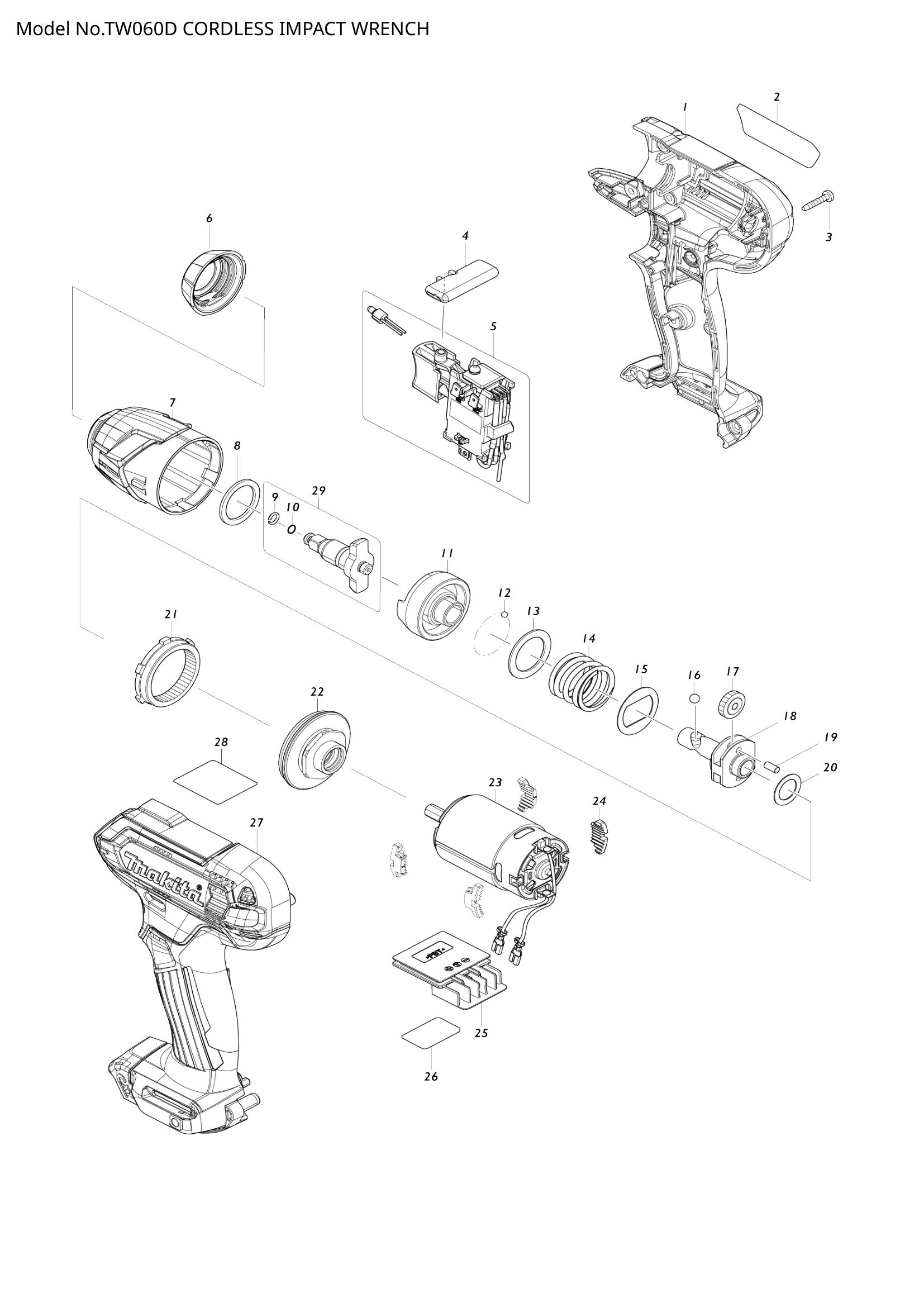 Diagram for TW060D